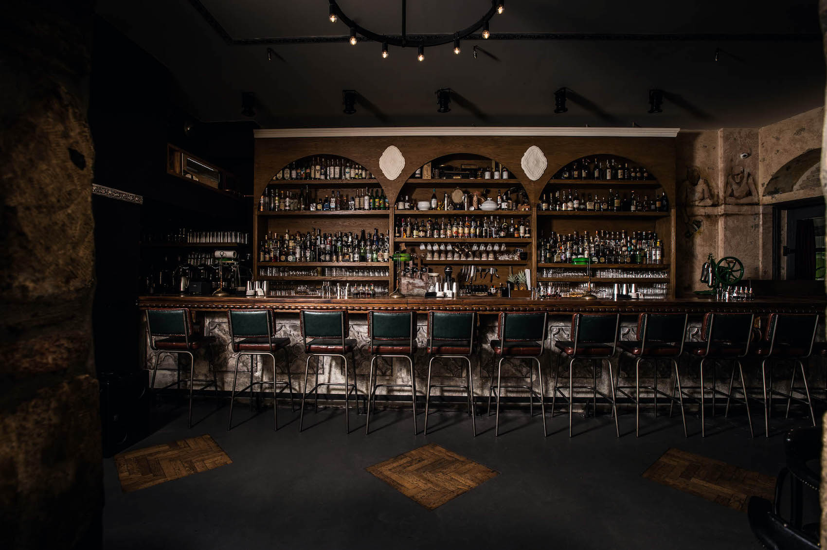 Theke der Clumdies Bar in Athen