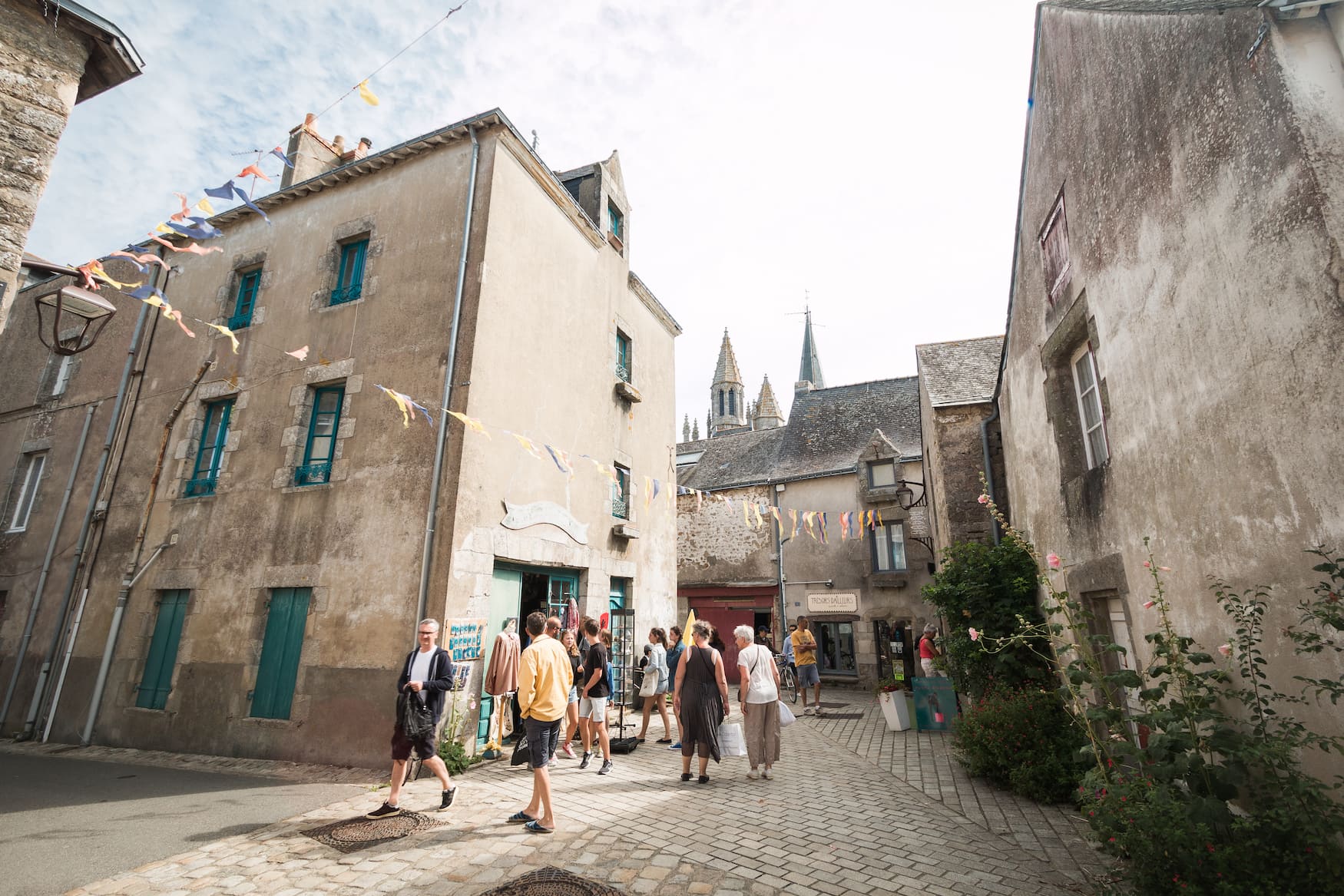 Stadtzentrum von Guerande