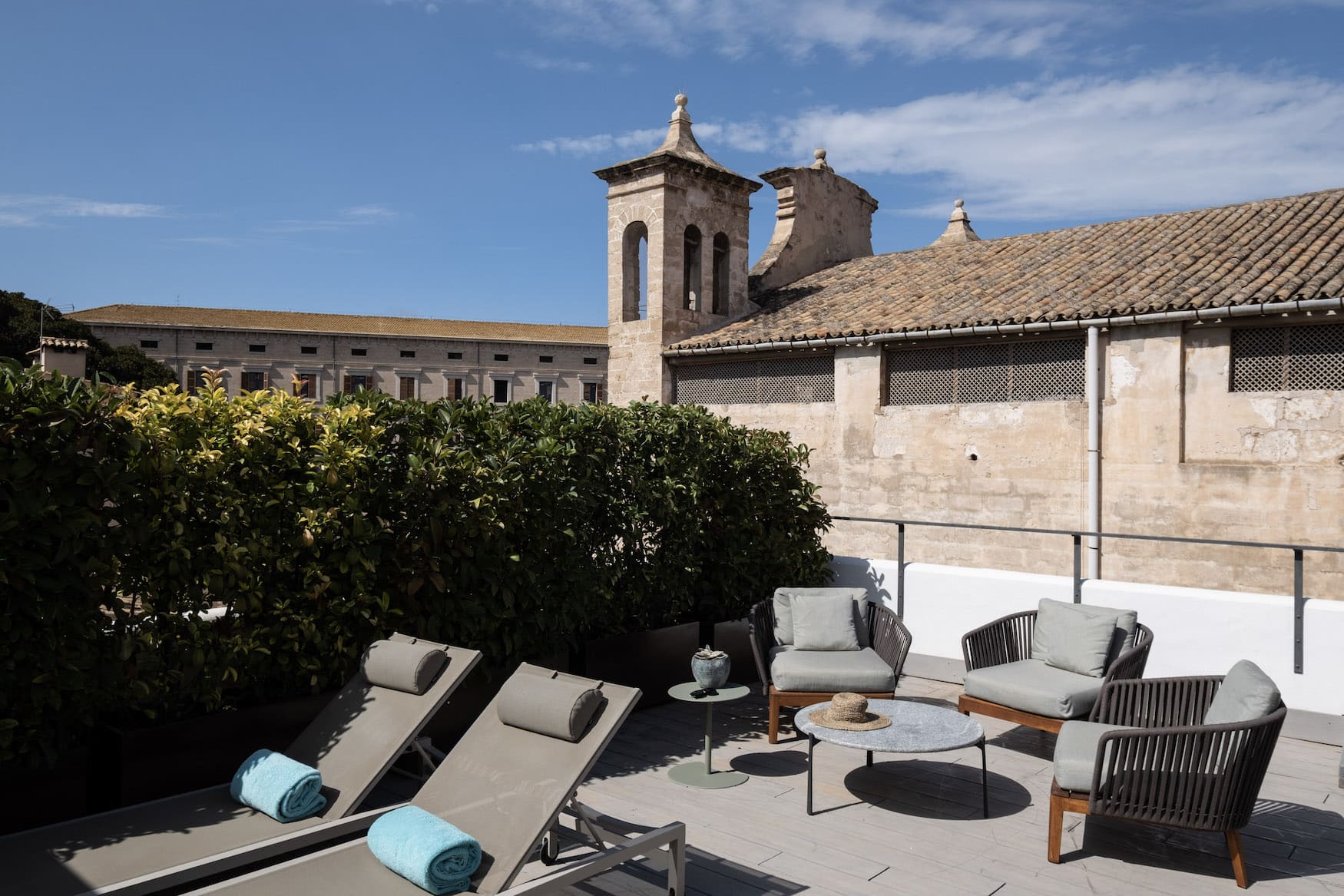 Dachterasse des Sant Jaume der IT Mallorca Hotels