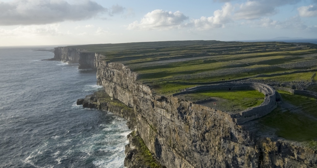 Die Insel Inish Mor in Irland