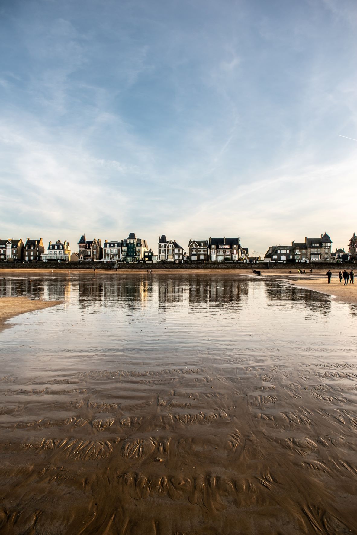 Saint-Malo in der Bretagne vom Meer aus