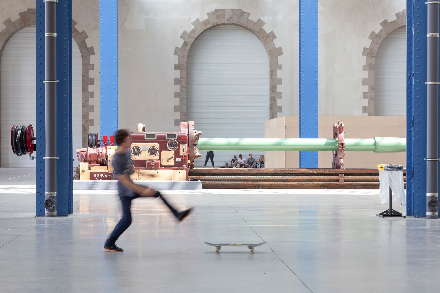 Skater im Ateliers des Capucins in Brest
