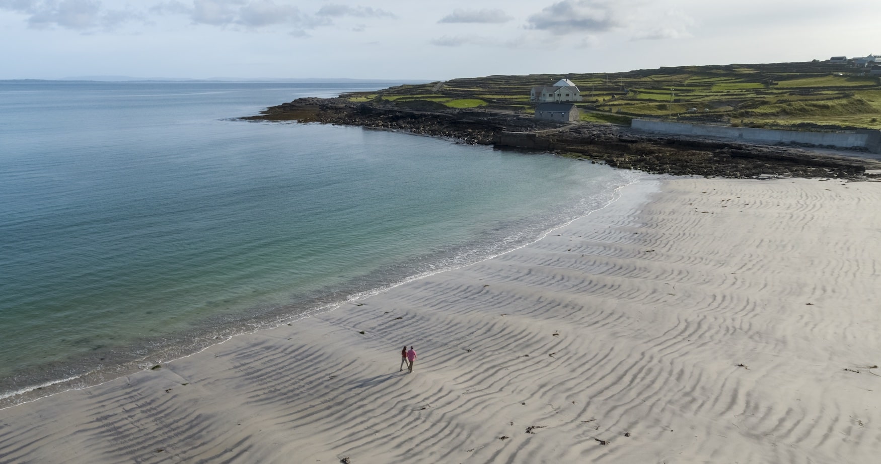Strand auf Inish More bei Galway
