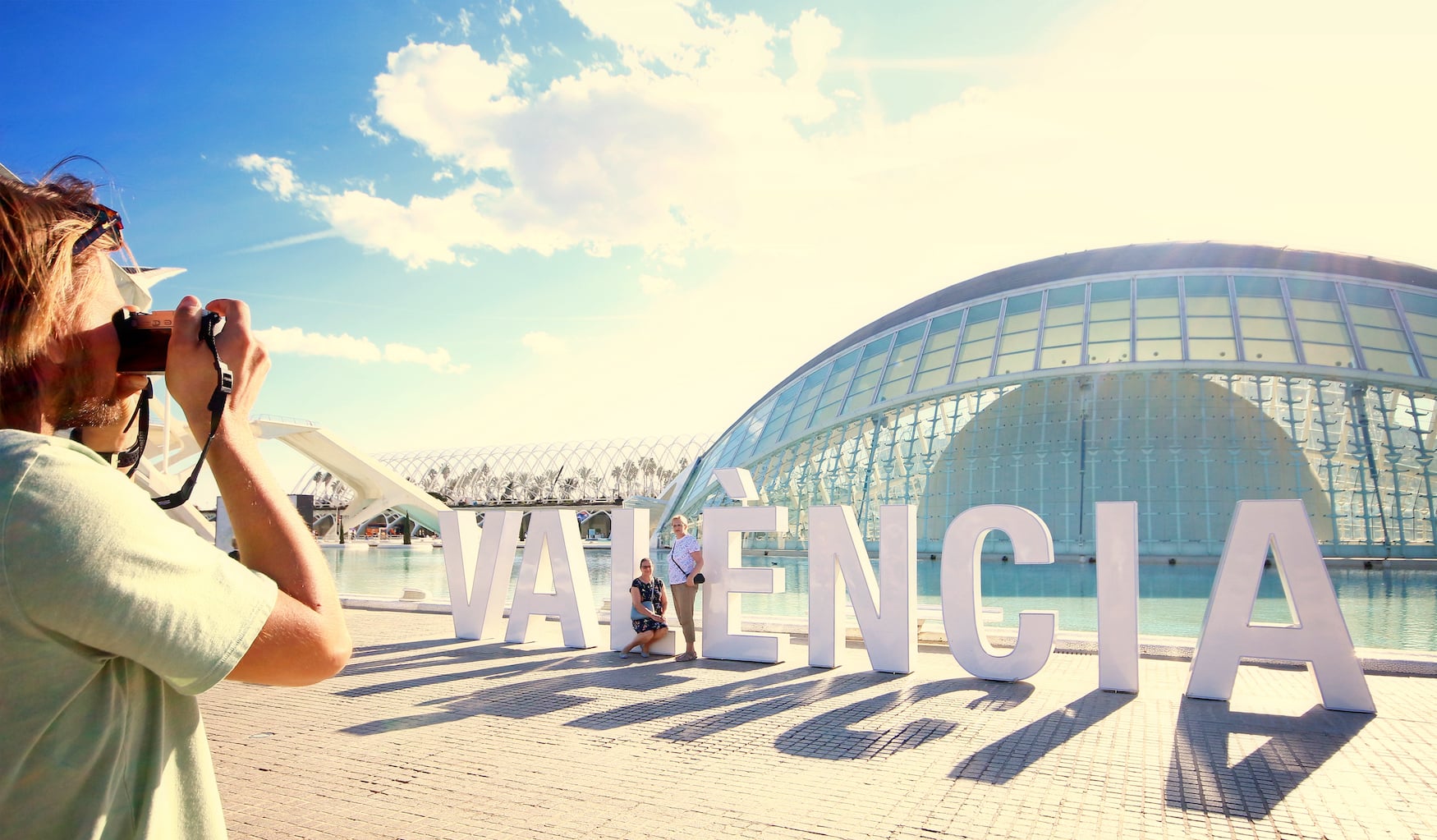 Ciutat de les Arts i les Ciencies in Valencia