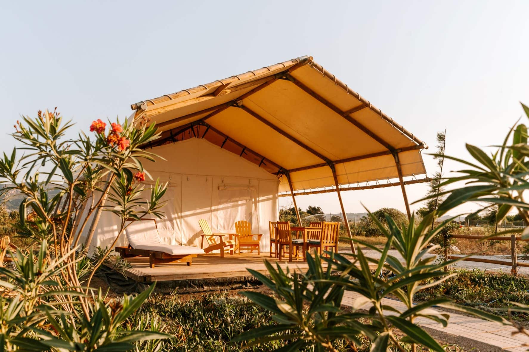 Glamping-Zelt in der Unterkunft Sails on Kos 
