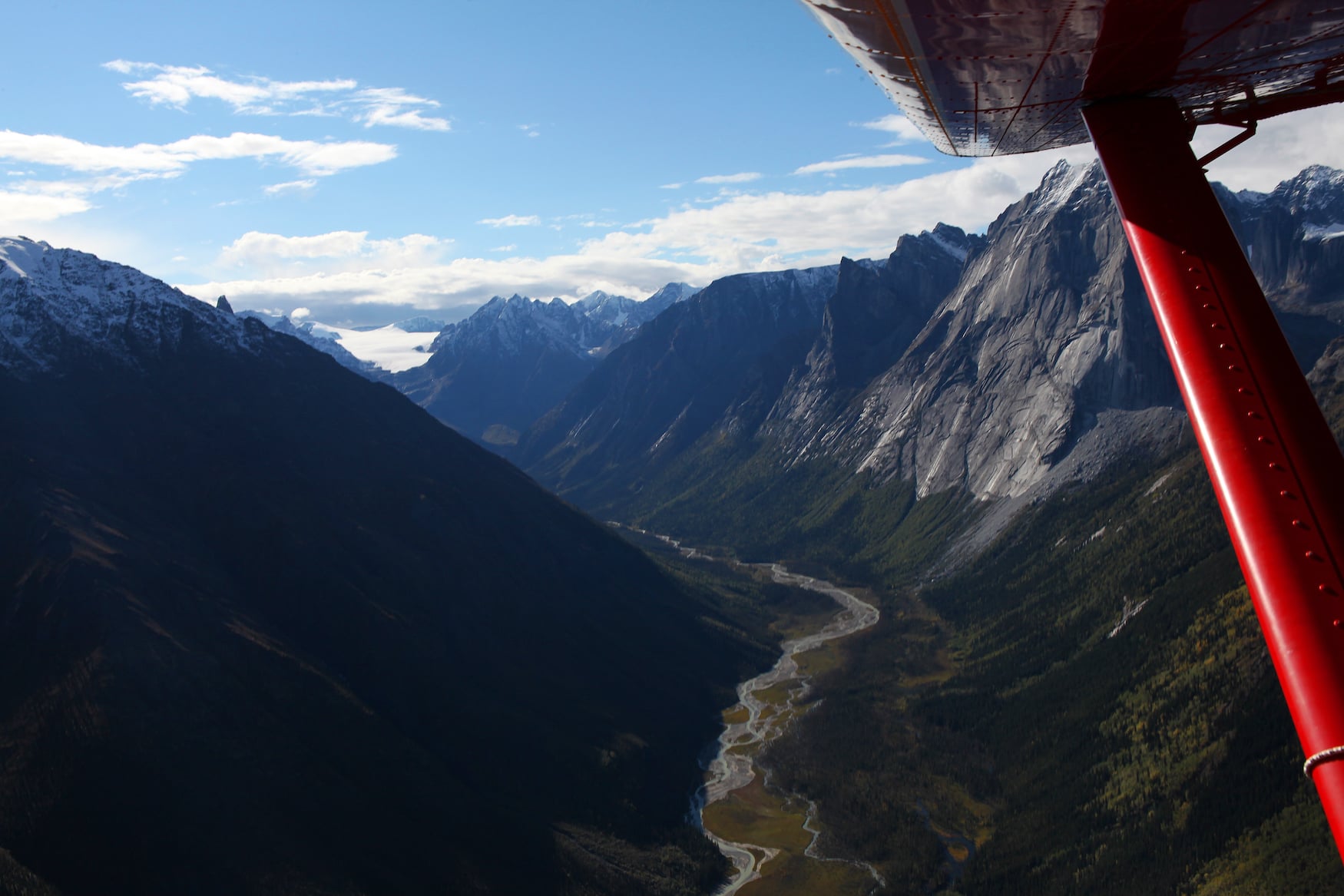 Die Northwestern Territories in Kanada sind ein echtes Flightseeing Paradies