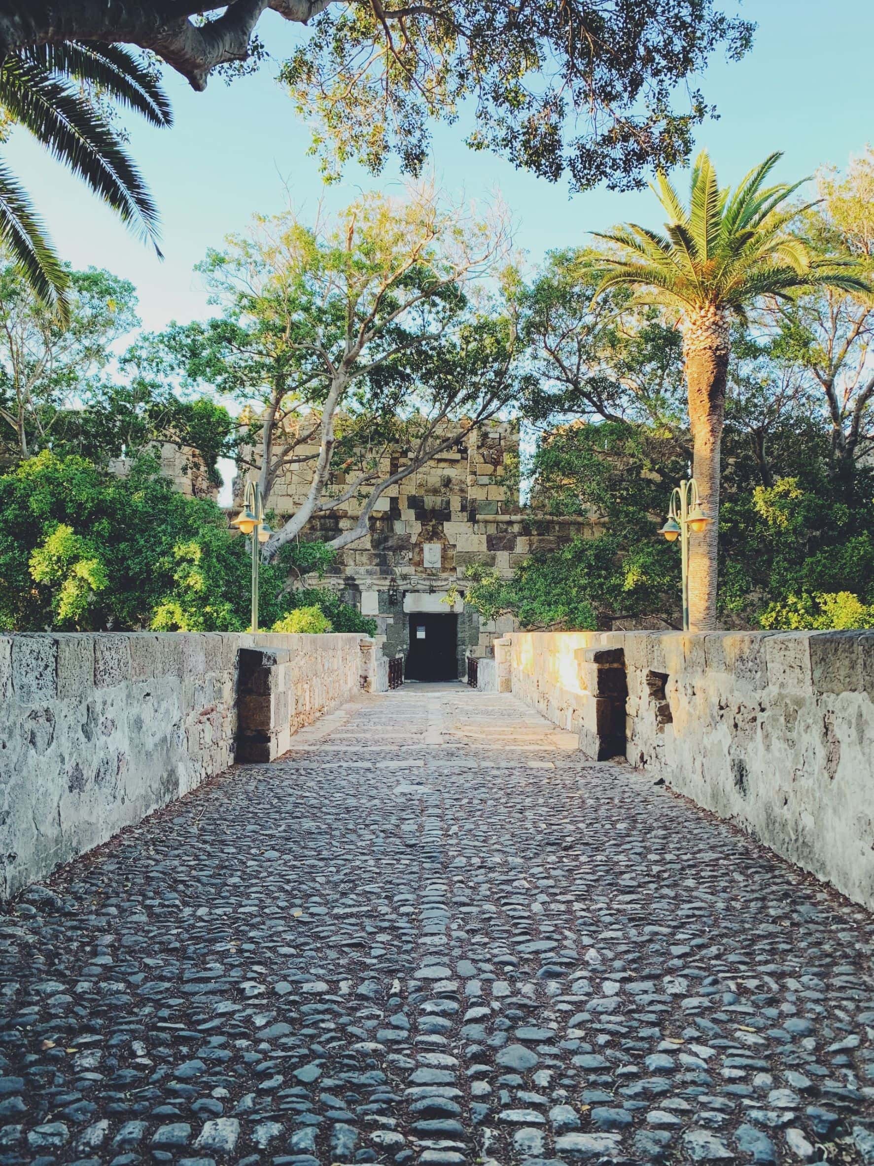 Eingang zum Neratzia Castle auf Kos 
