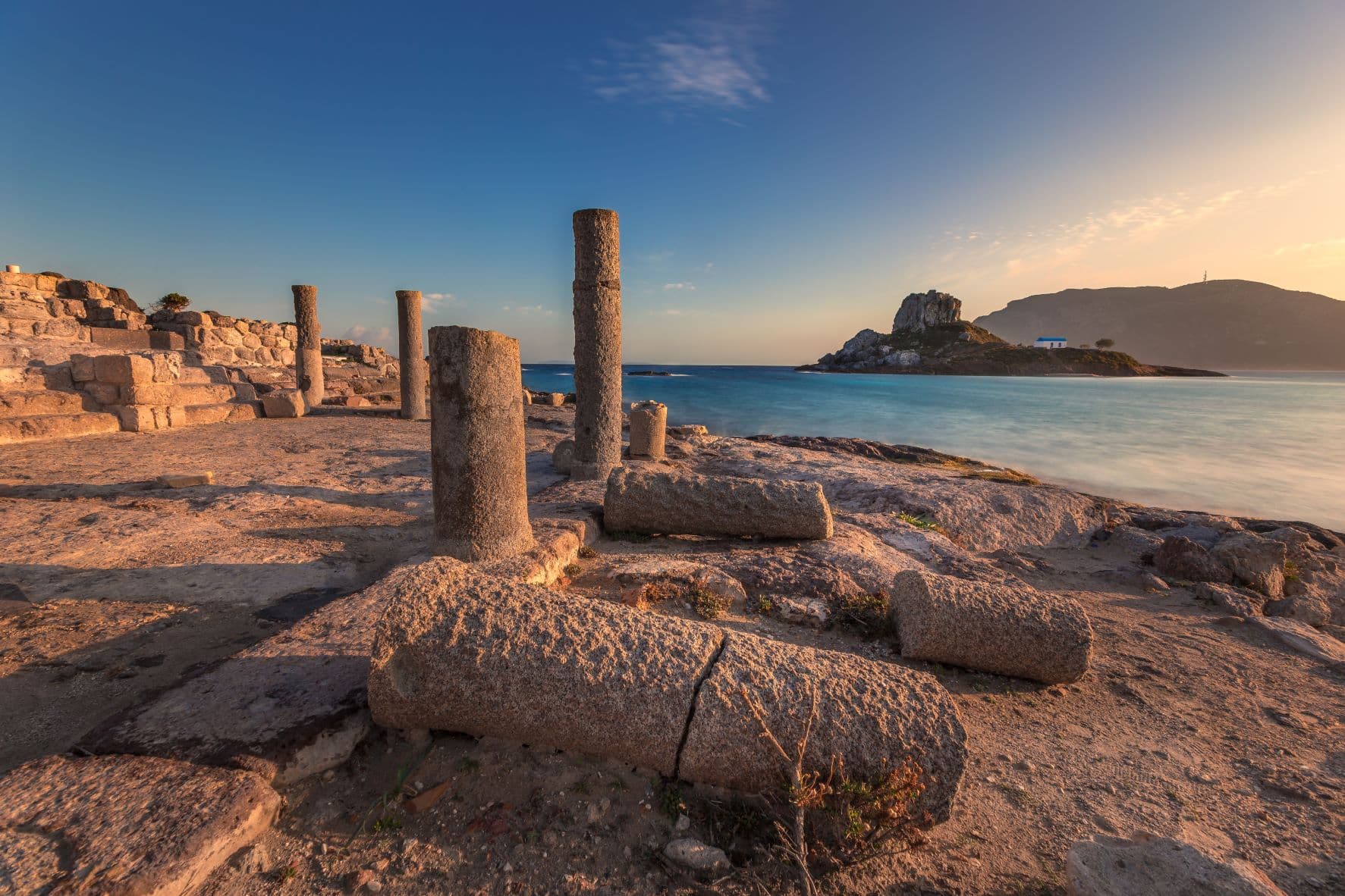 Agio-Stefanos-Ruine auf Kos 