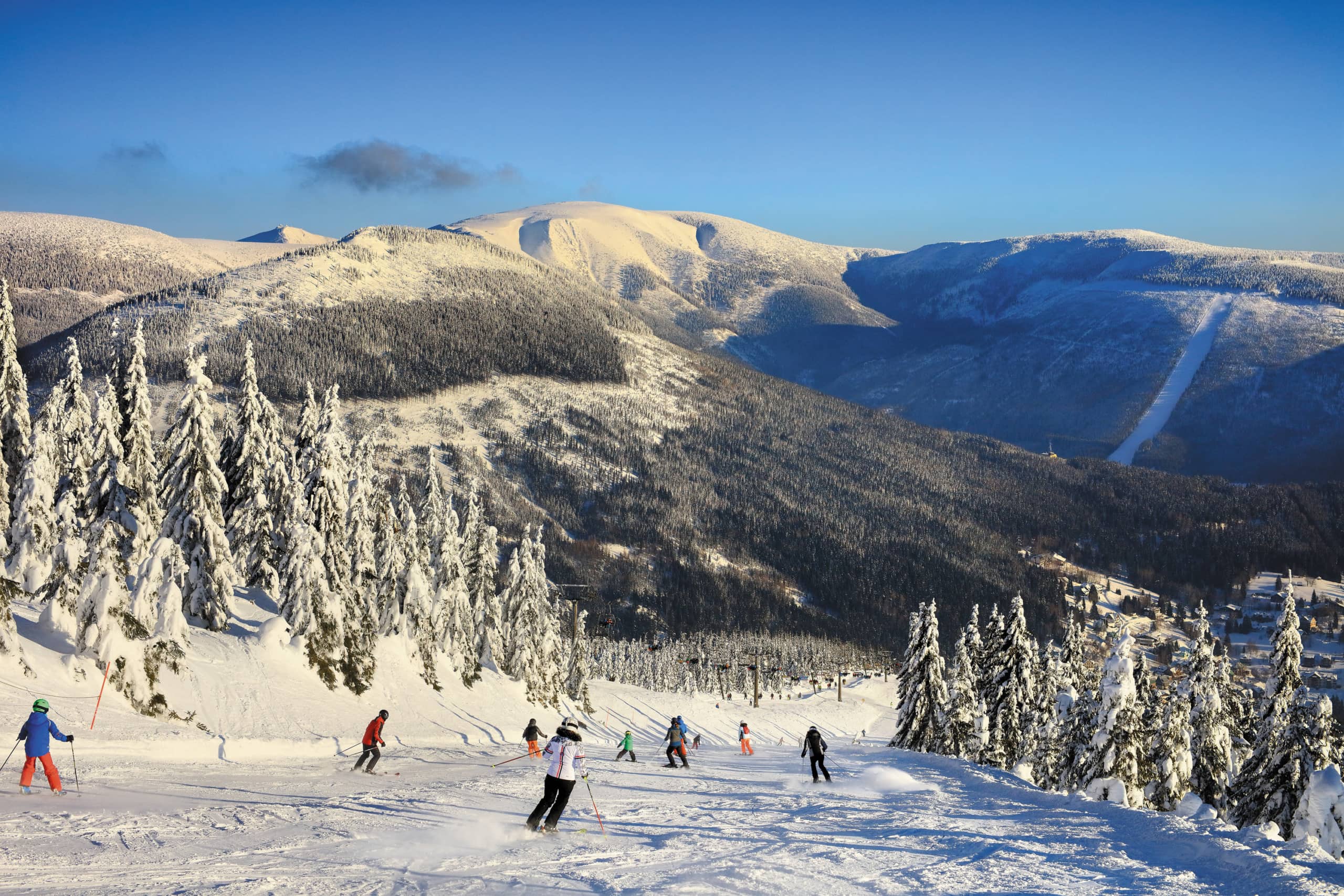 Skifahren in Tschechien