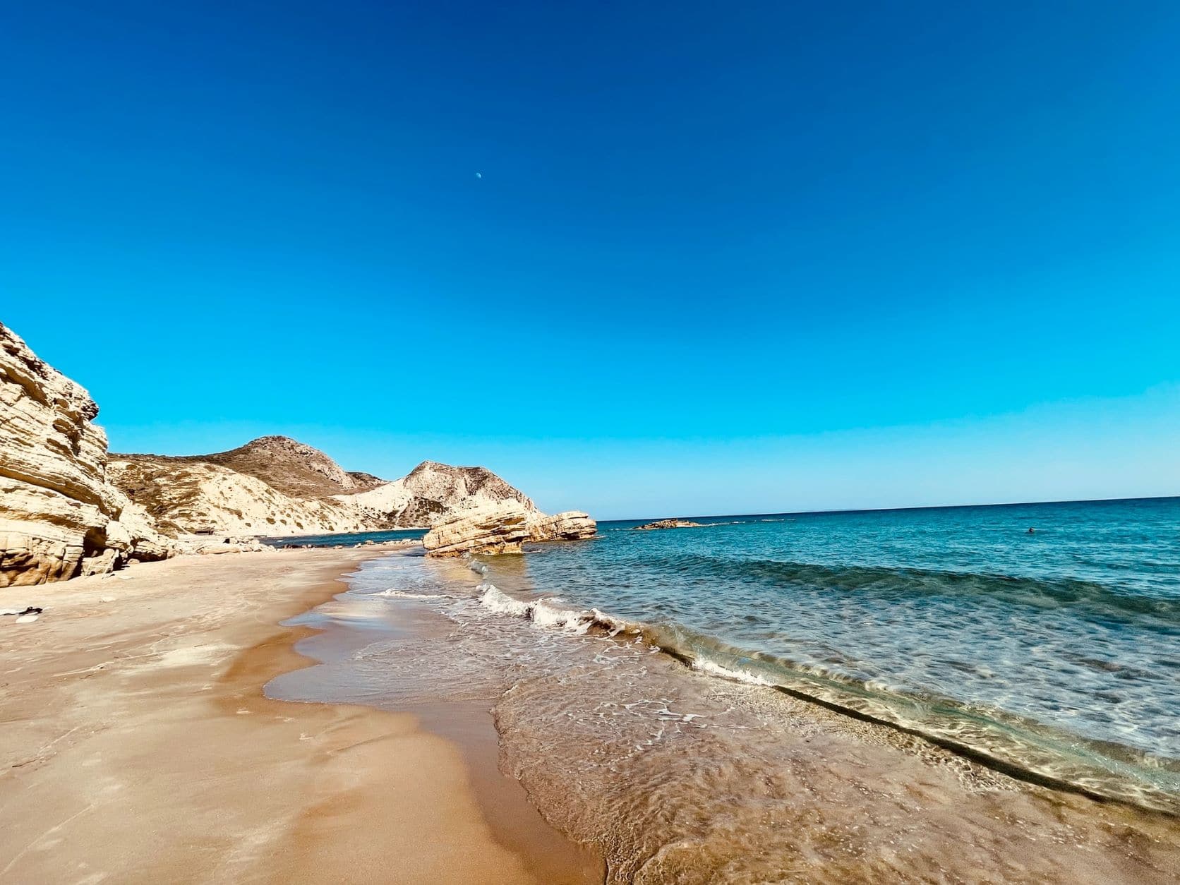 Einsamer Strand auf Kos 