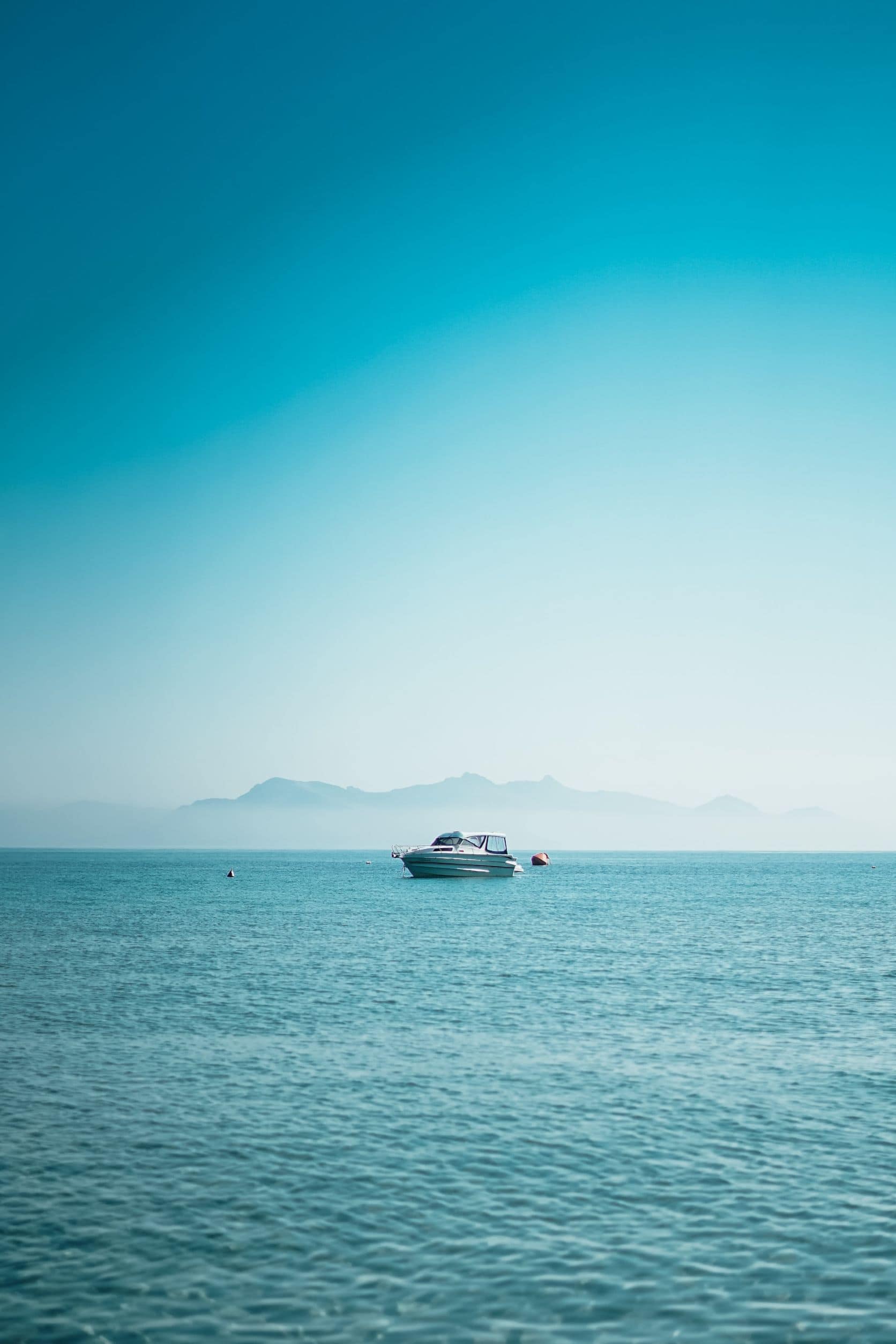 Yacht in der Ägäis 