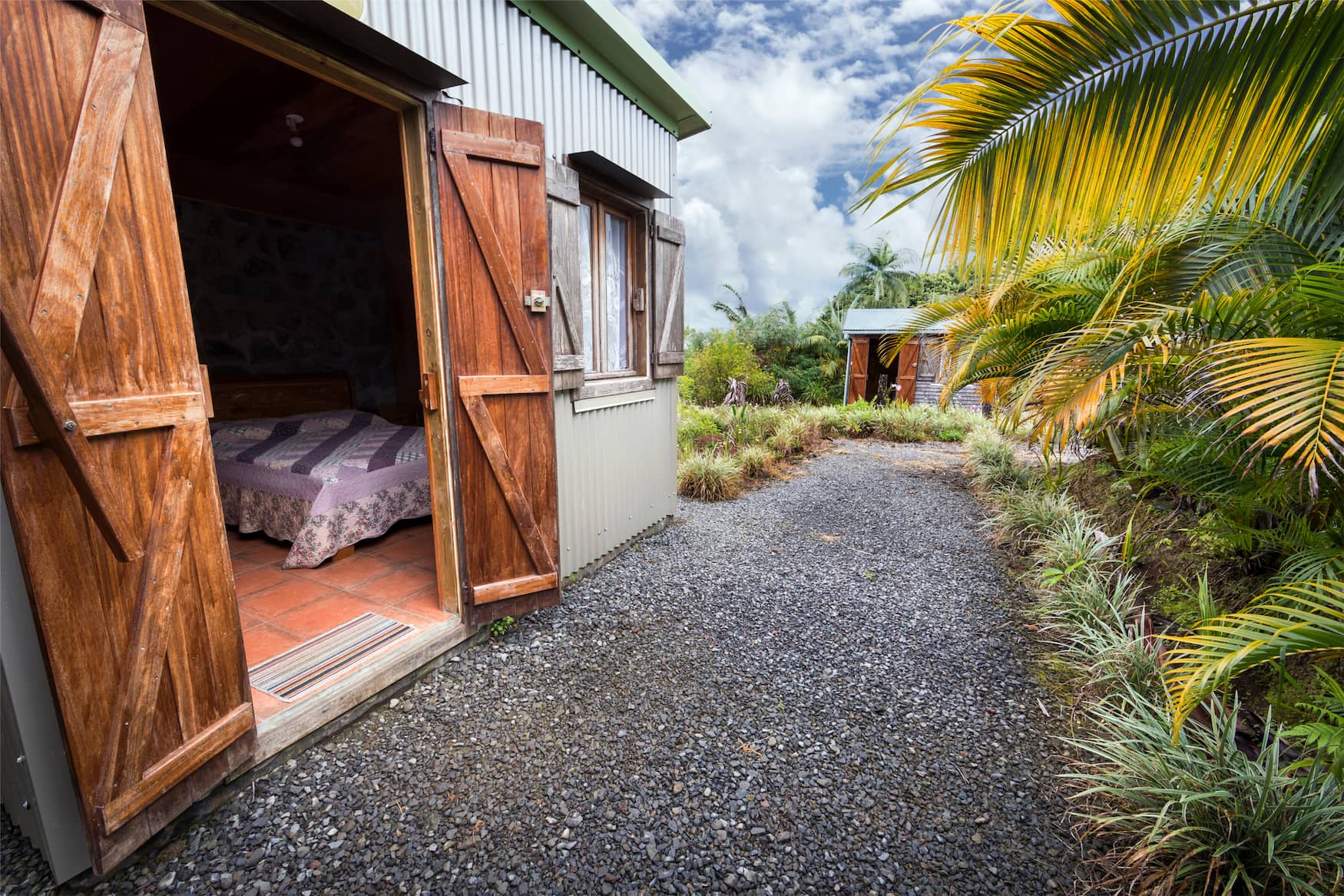 Campingplatz Bois de Joli Coeur, eine der ungewöhnlichen Unterkünfte auf La Réunion