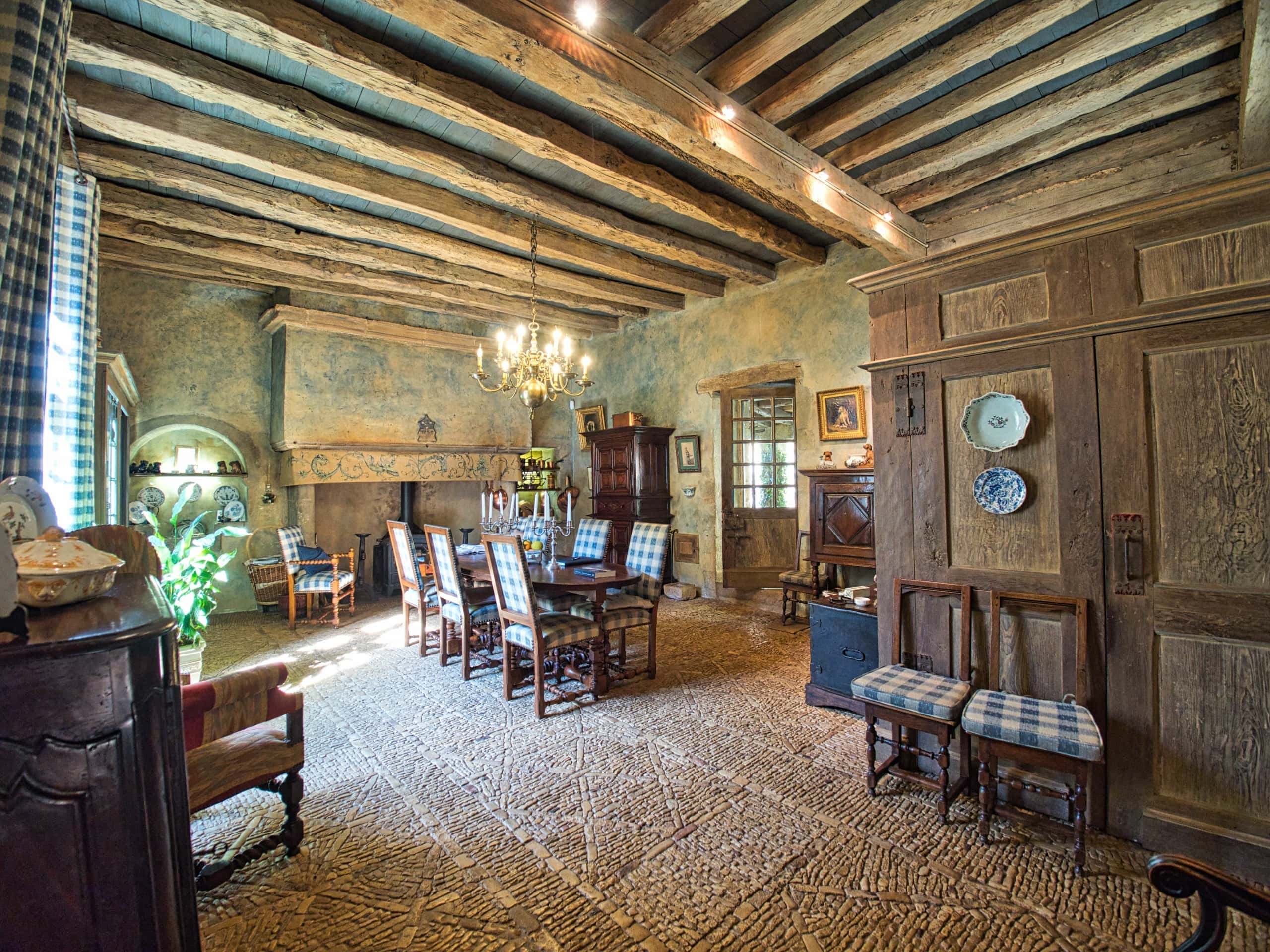 Inneneinrichtung im Château Lacypierre