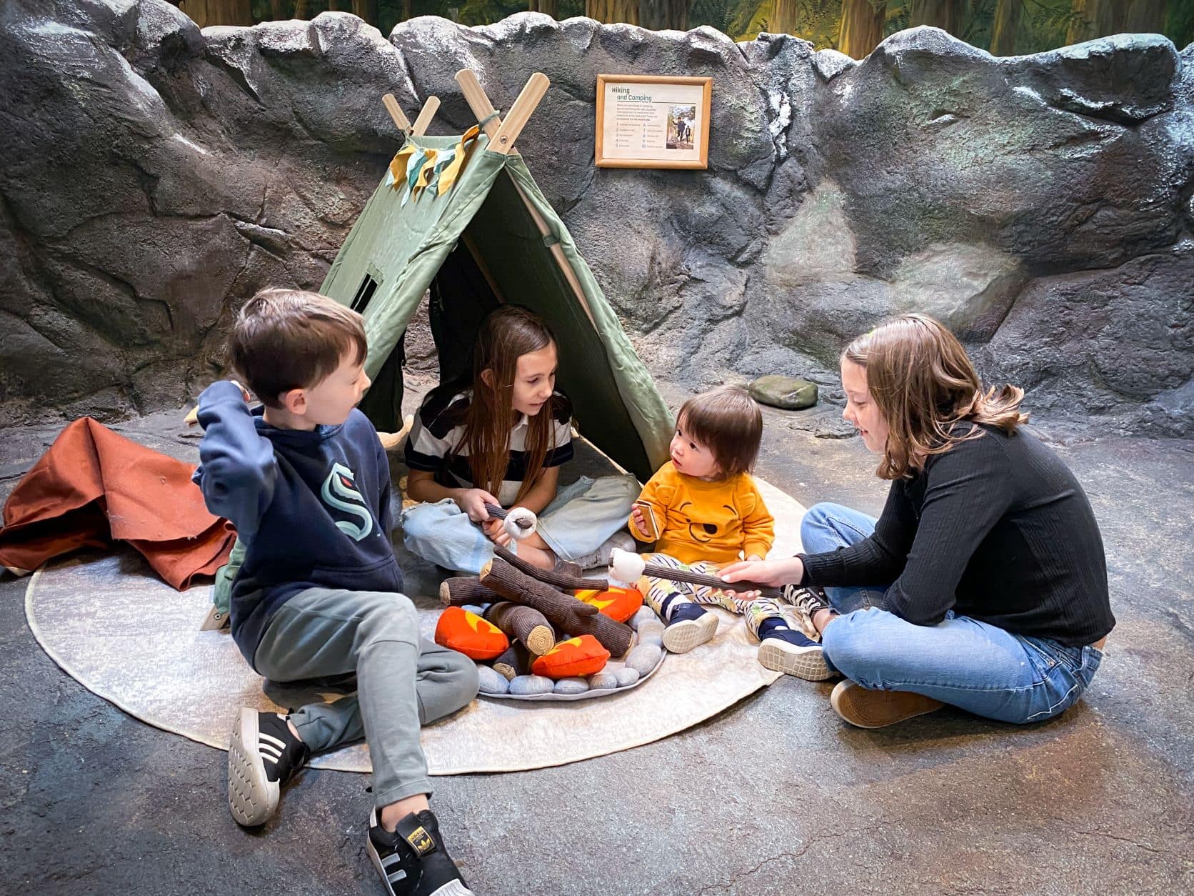 Kinder im Seattle Children’s Museum SCM 