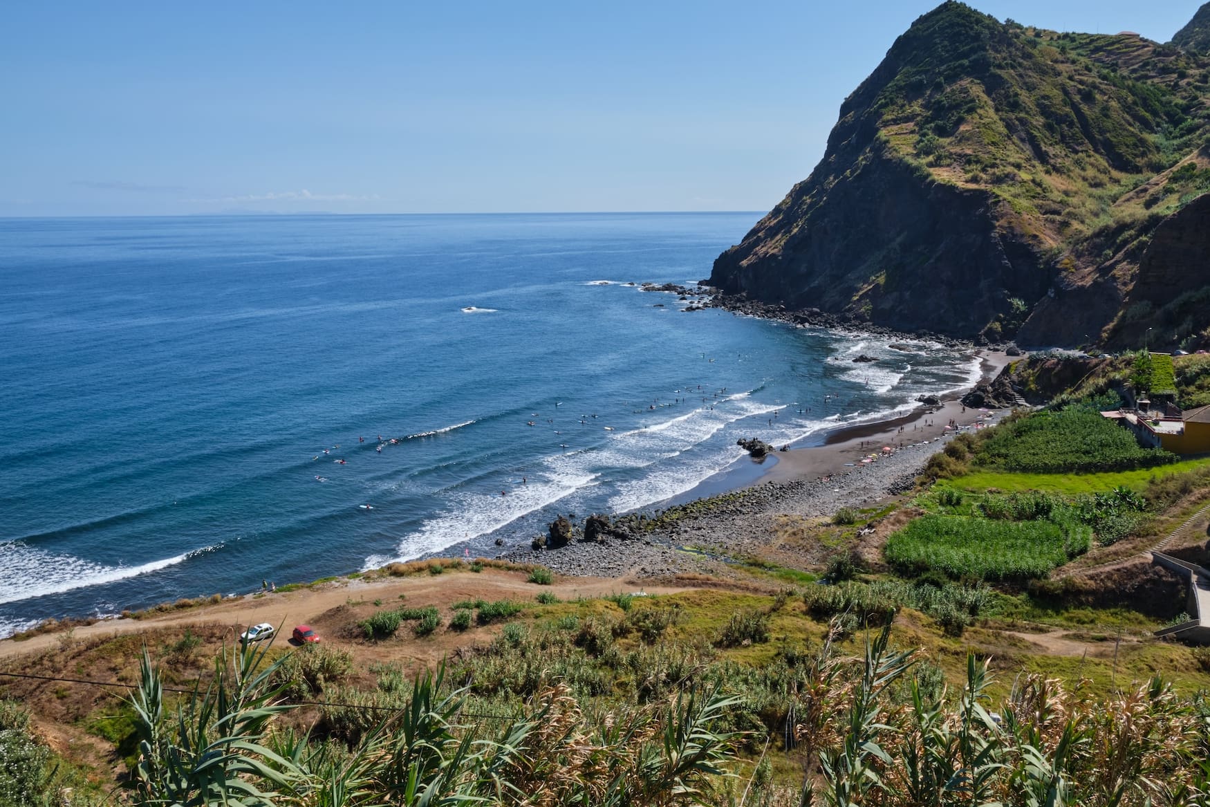 Surfen auf Madeira