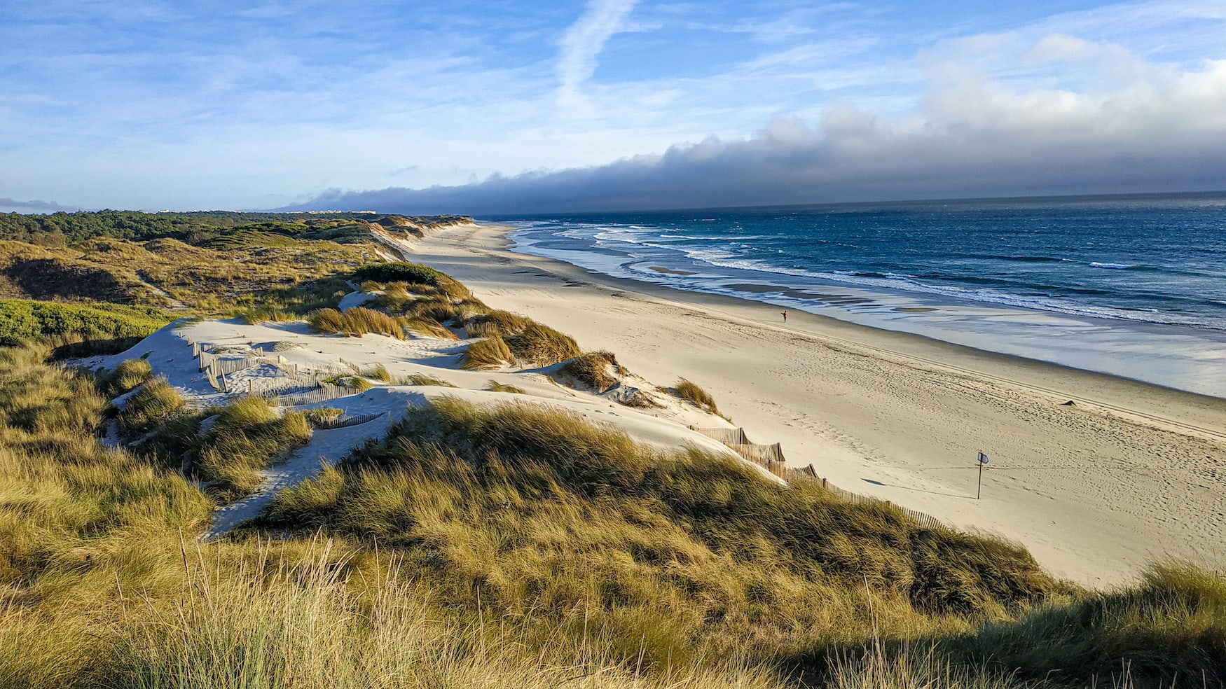 Praia do Cabedelo in Portugal