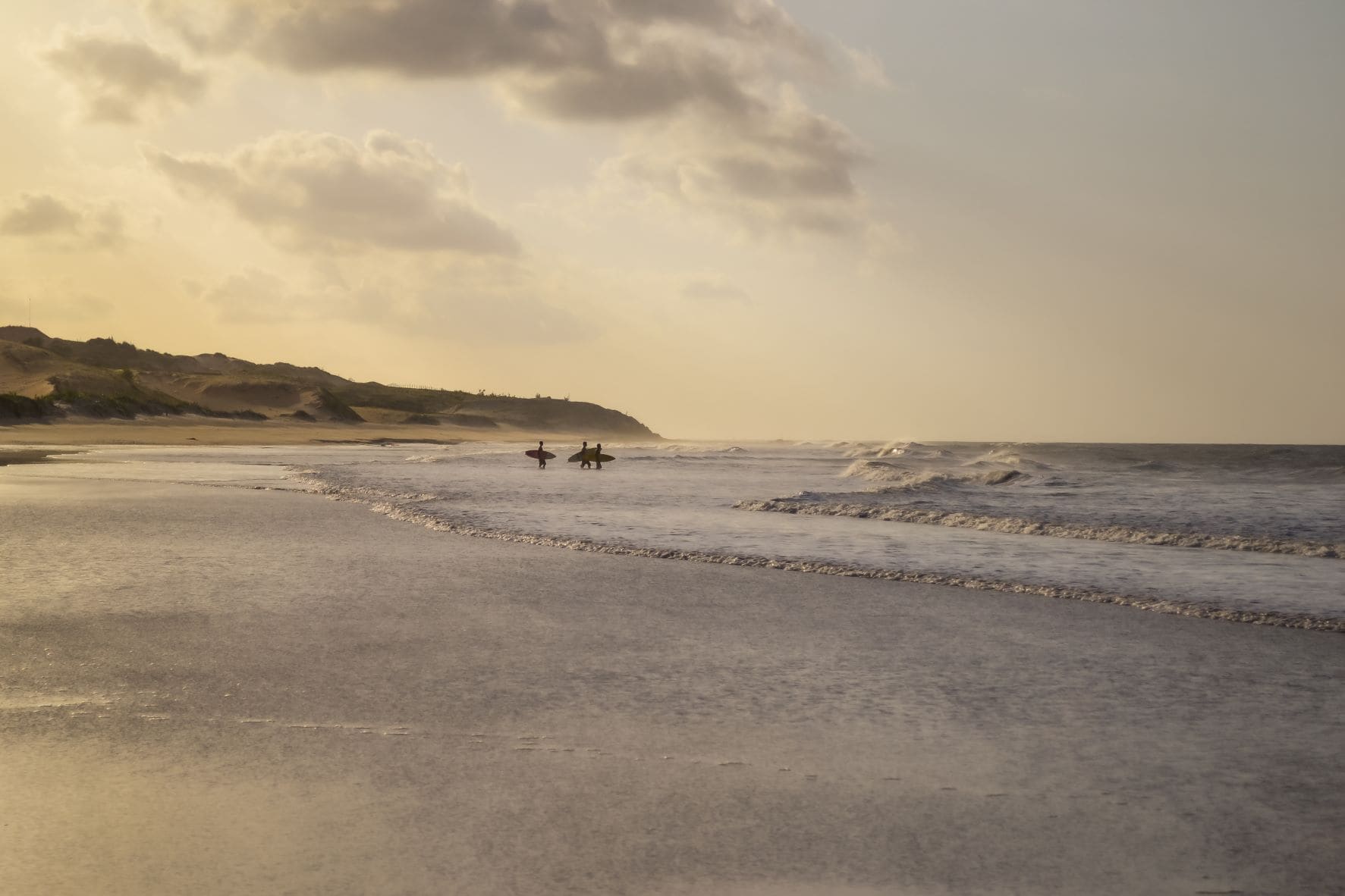 Strand Sao Miguel do Gostoso in Brasilien