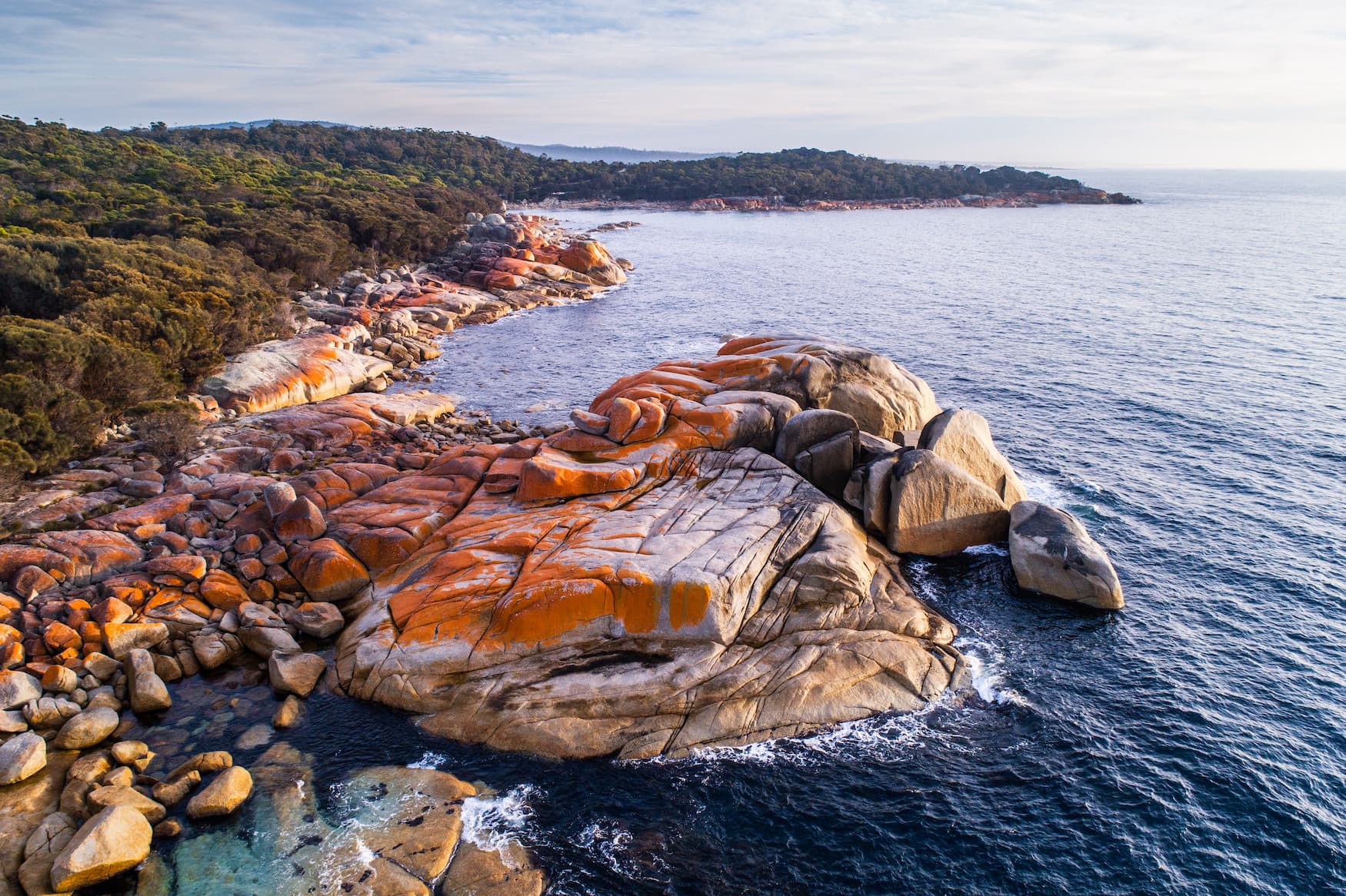 Bay of Fires: Küste in Tasmanien