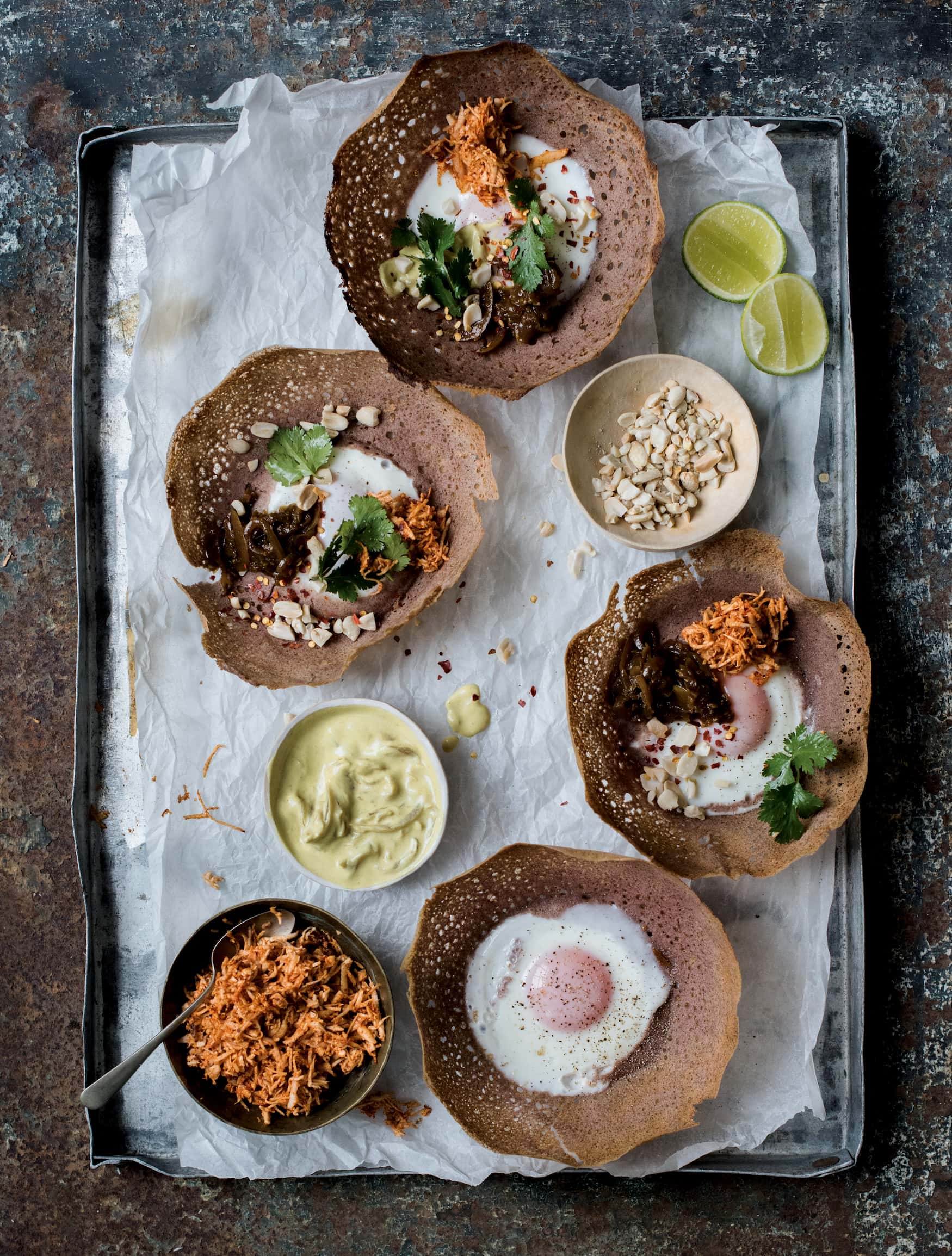 Egg Hoppers aus Sri Lanka