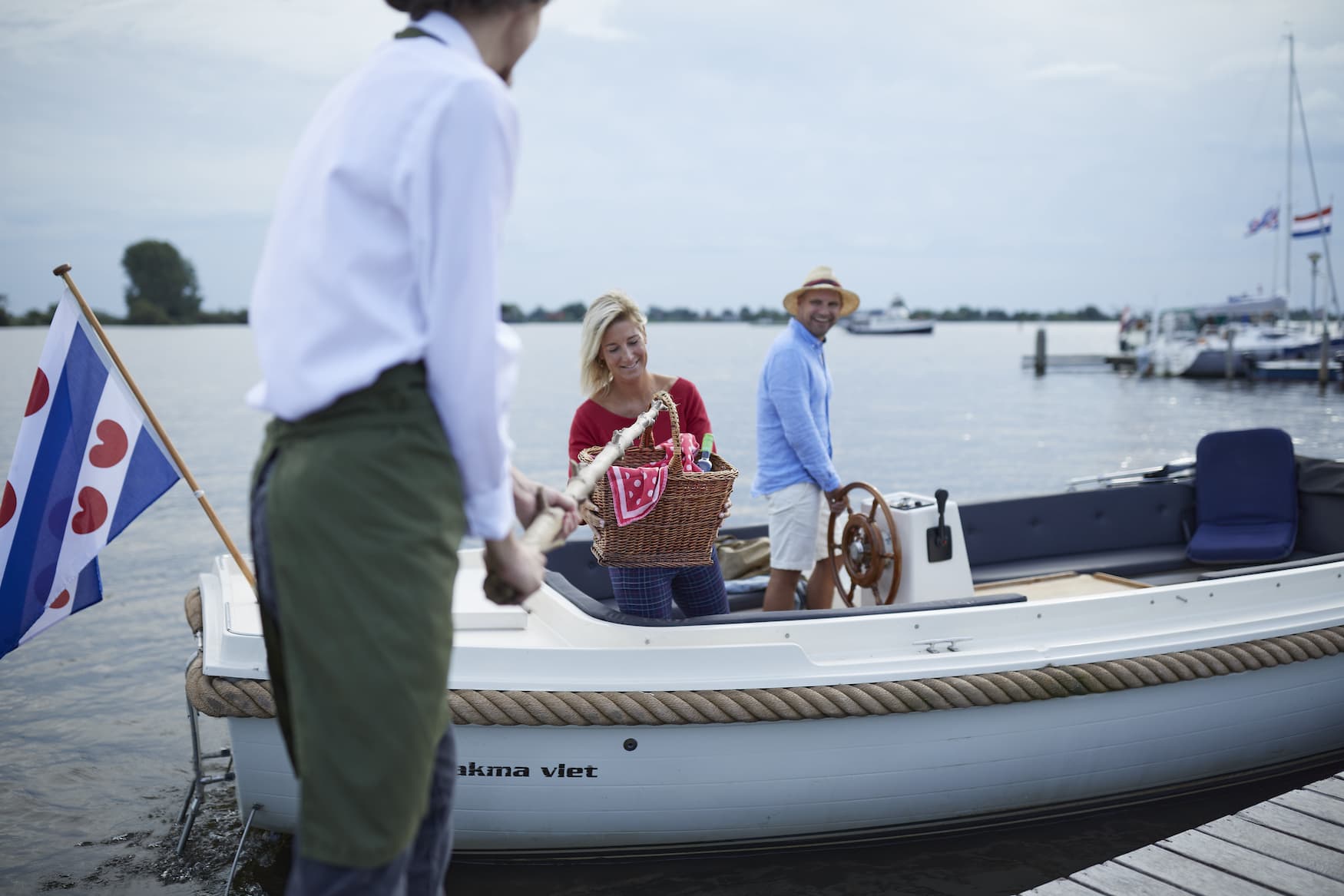 Tagestrip mit einem Elektroboot