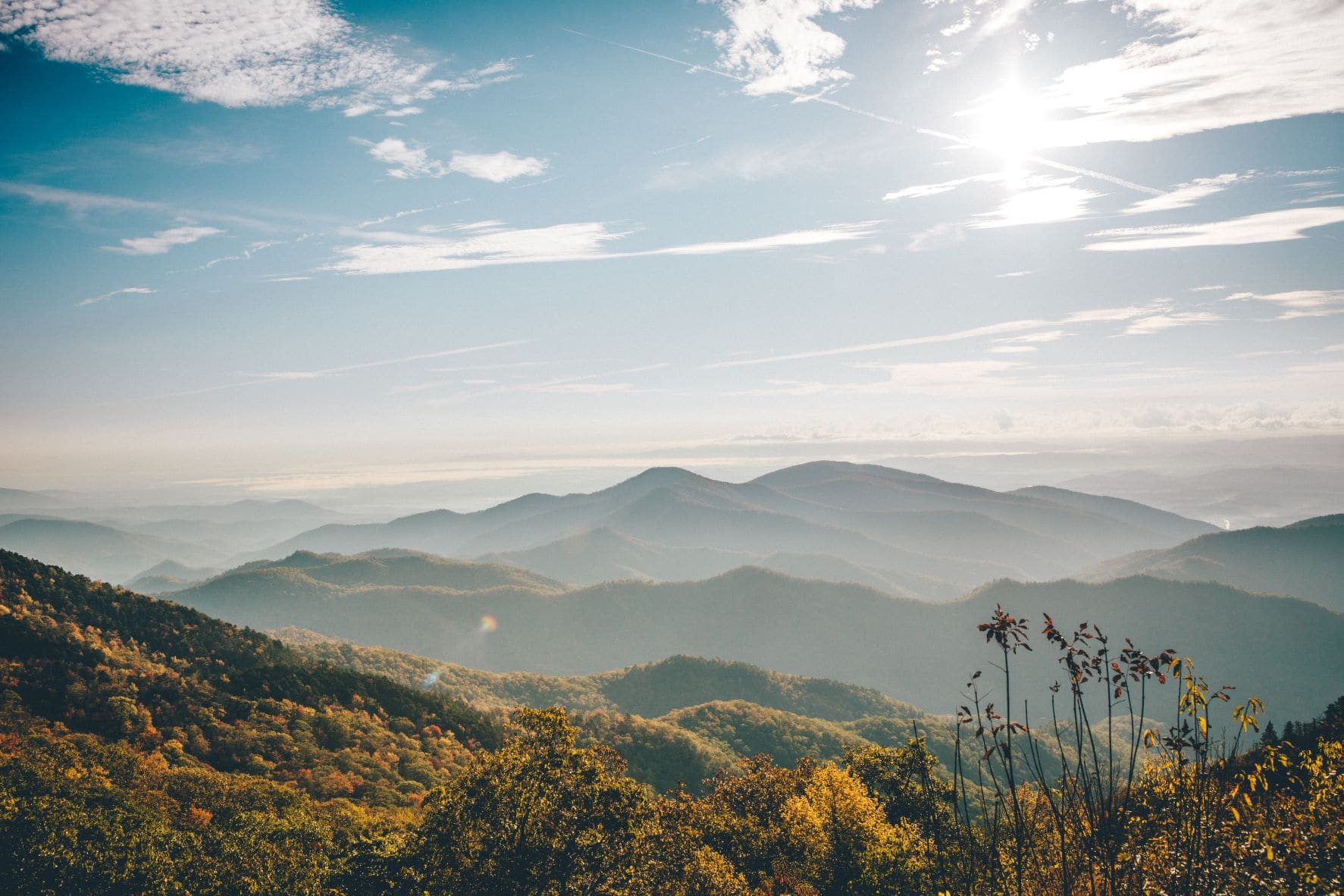 Landschaft in North Carolina