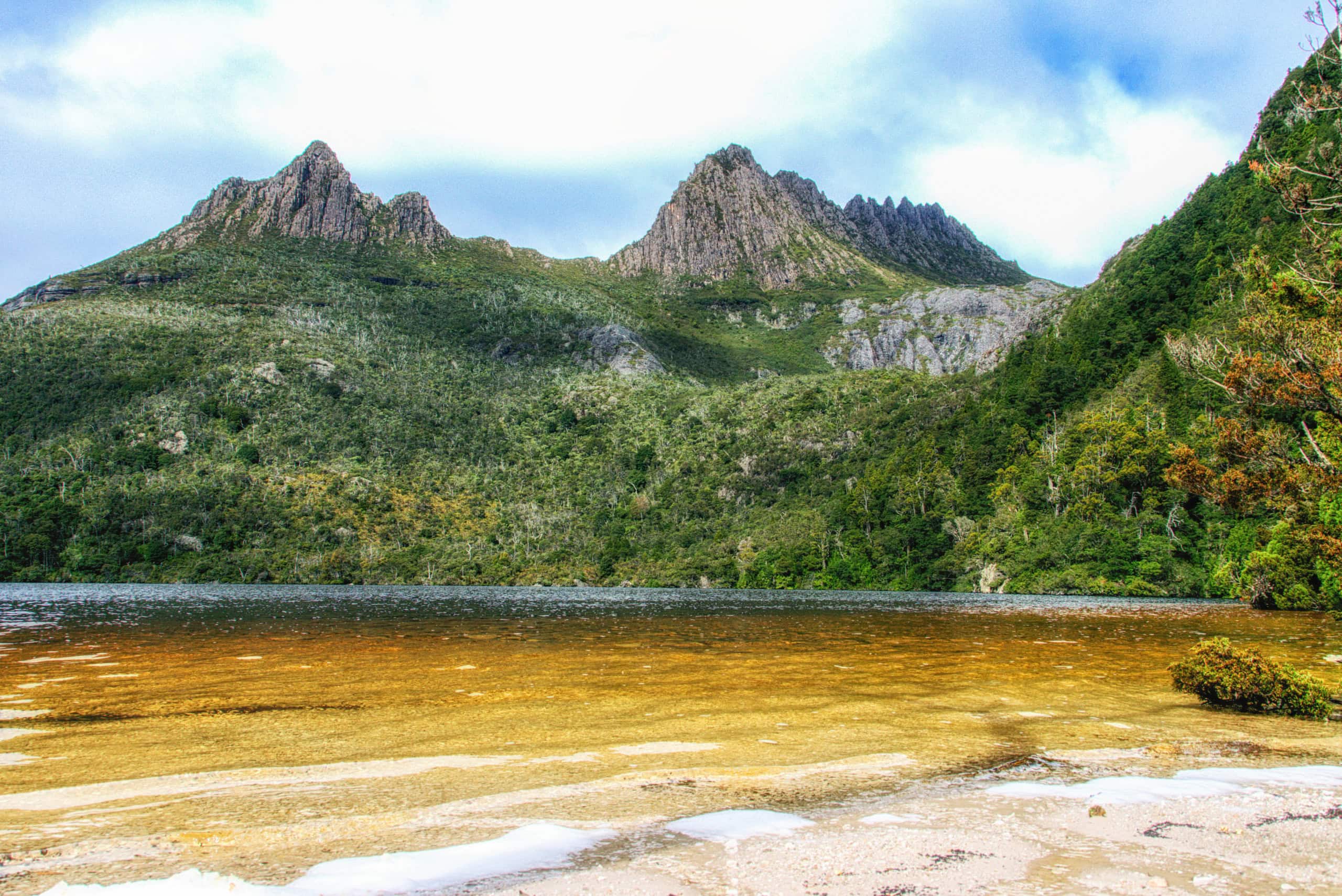 Der Cradle Mountain Lake St. Claire Nationalpark