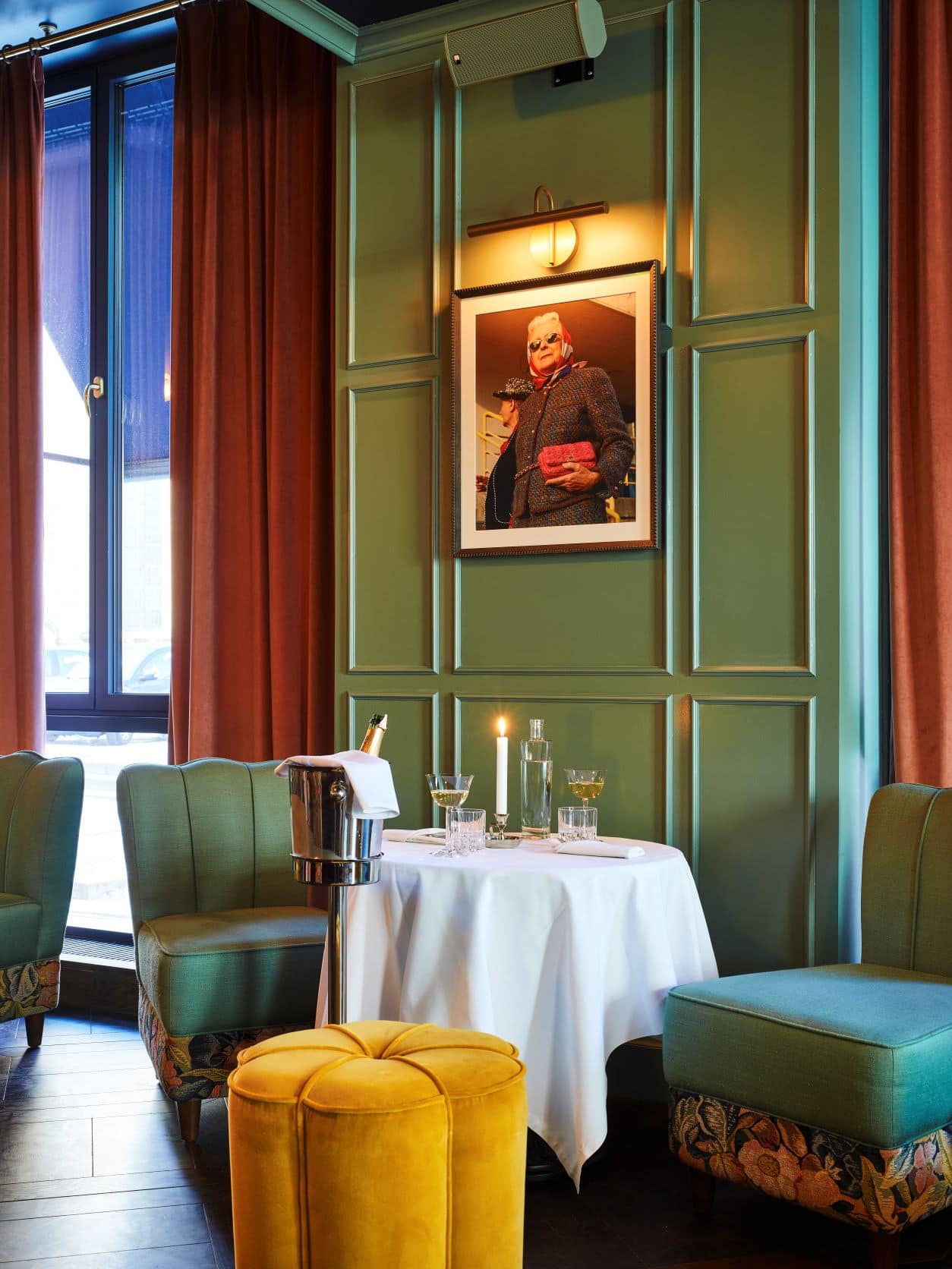 Design im Restaurant des 25 hours IndreBy Restaurants in Kopenhagen