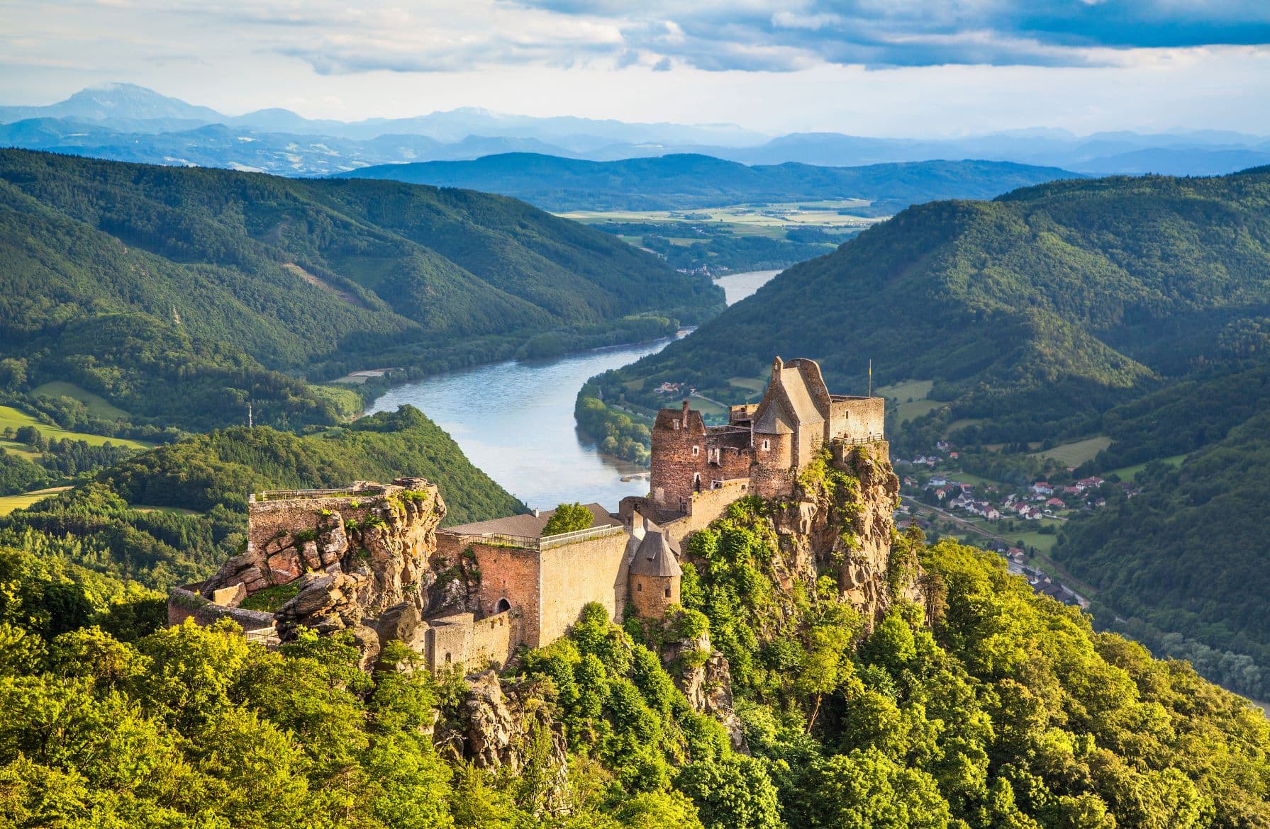 Burgruine Aggstein in Niederösterreich