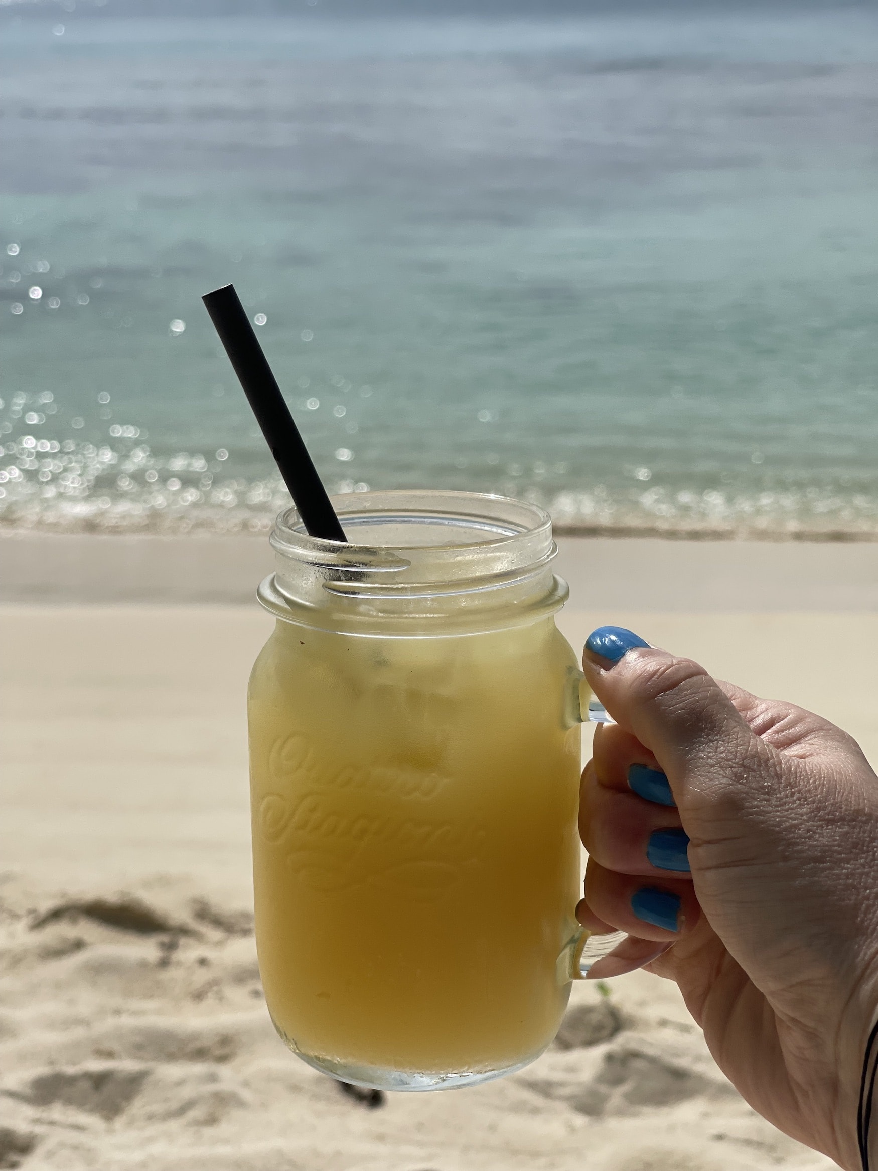 Cocktail am Strand
