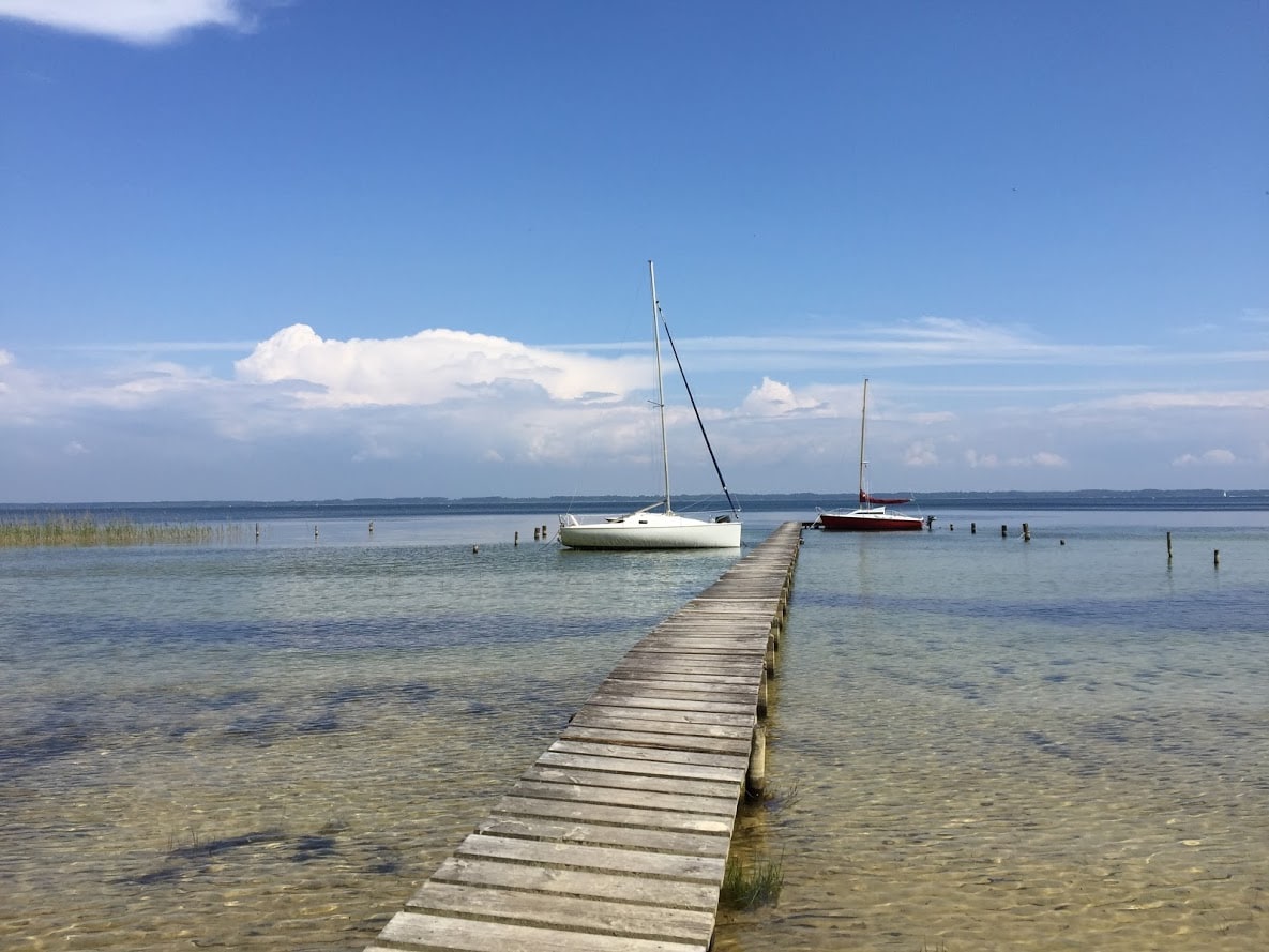 See bei Biscarosse in Frankreich