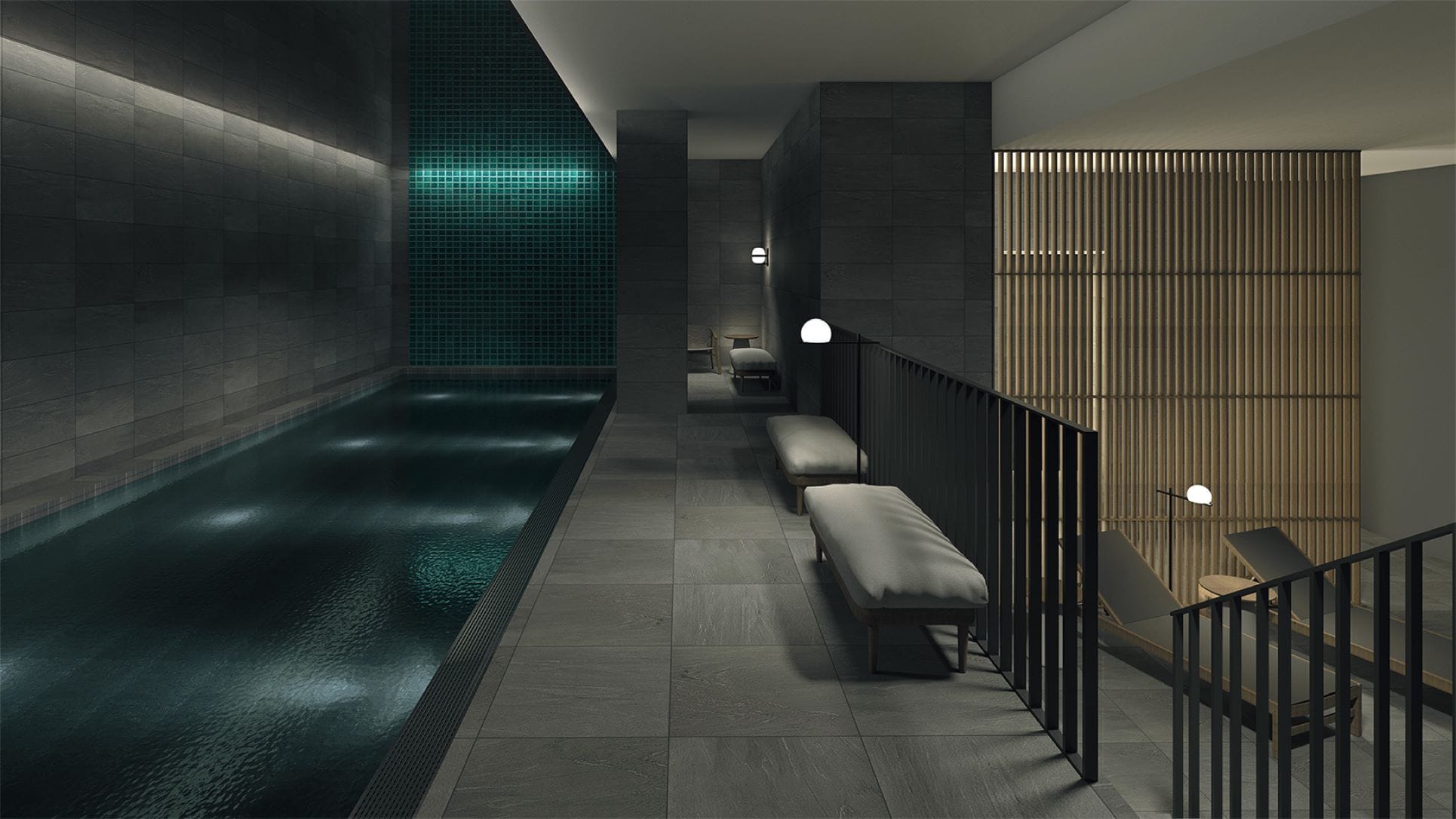 Pool im Adina Hotel Stuttgart