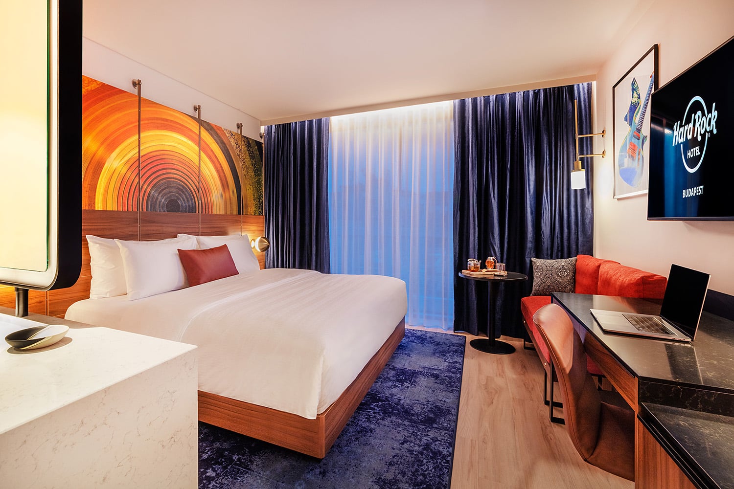 Zimmer im Hard Rock Hotel Budapest