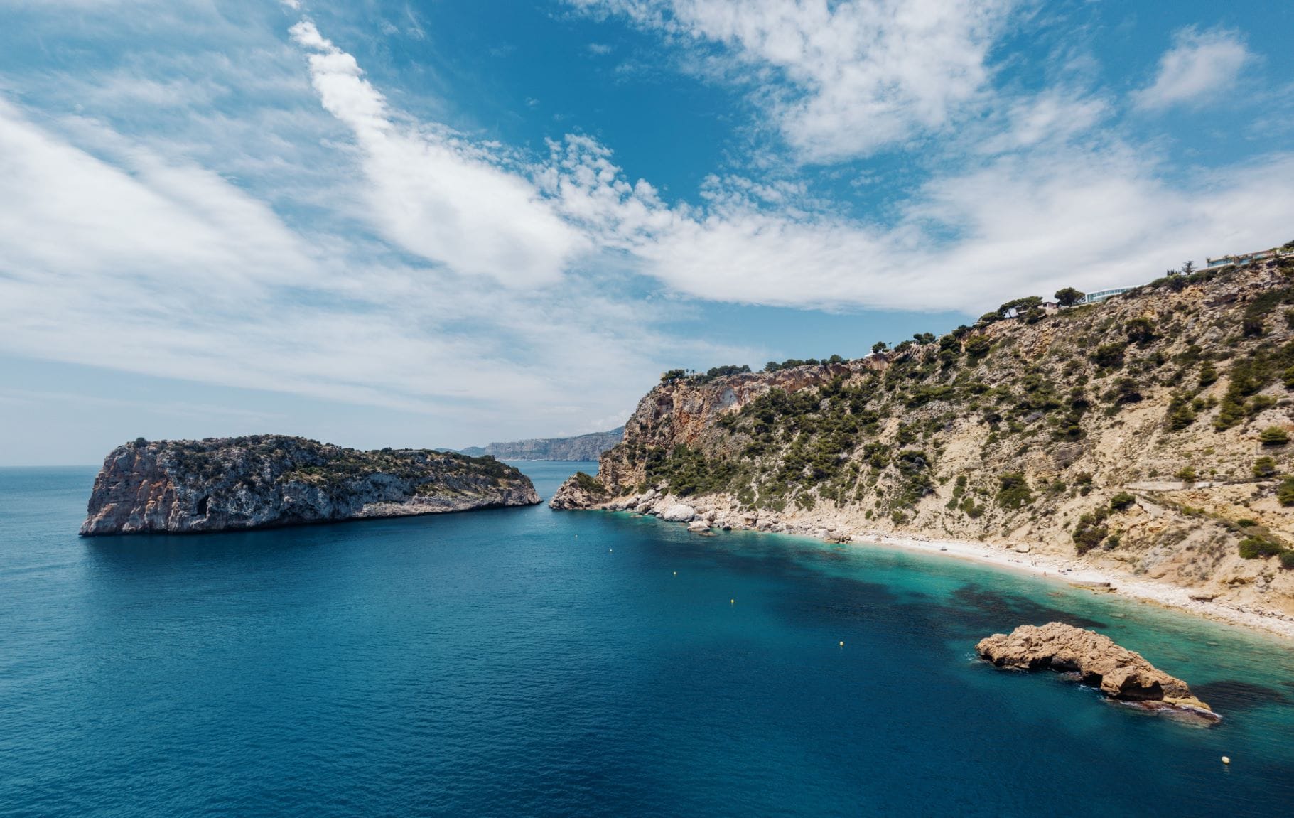 Versteckten Strände in Spanien: Cala de Ambolo 