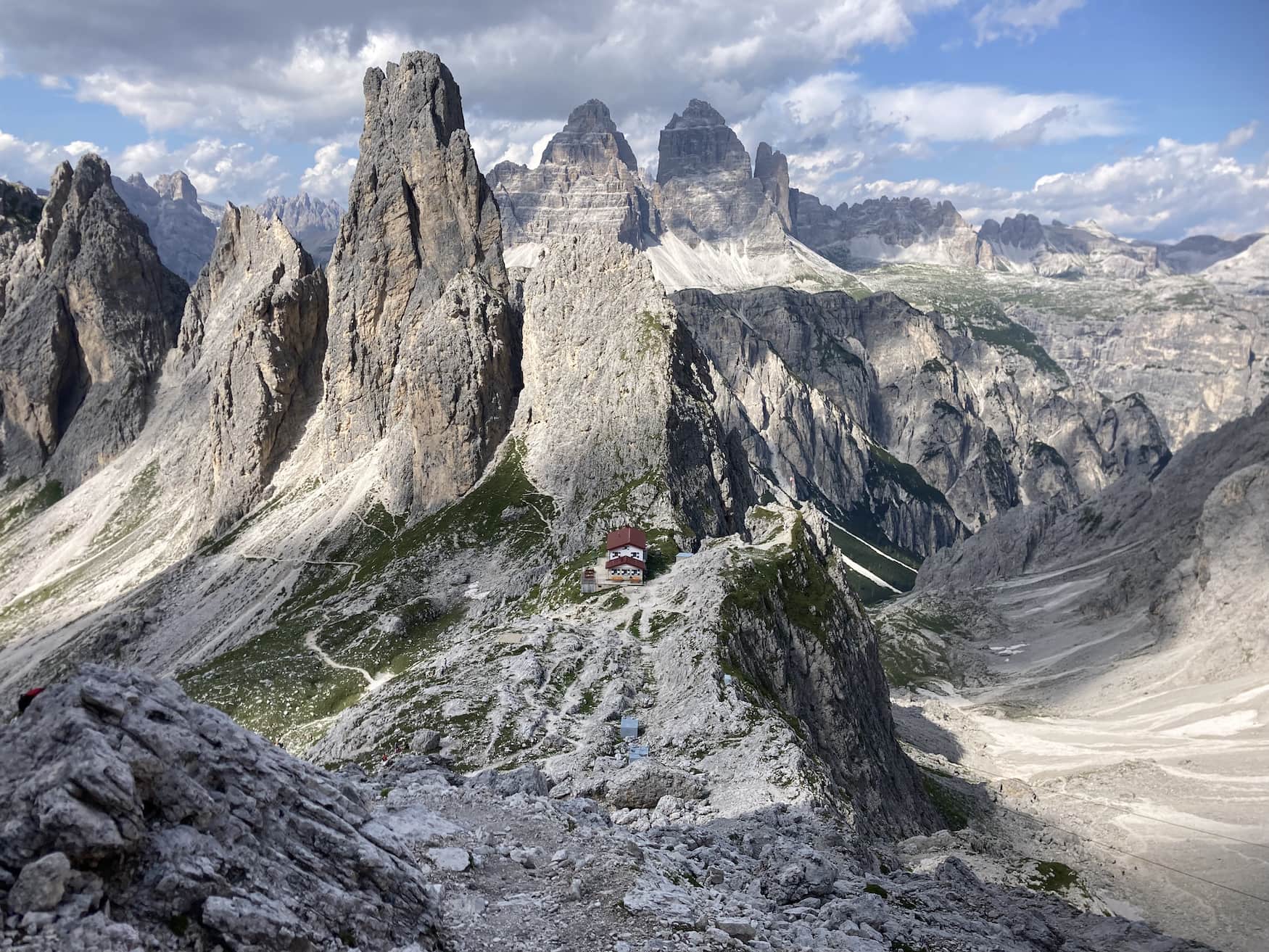 Die Fonda Stevie Hütte in den Dolomiten