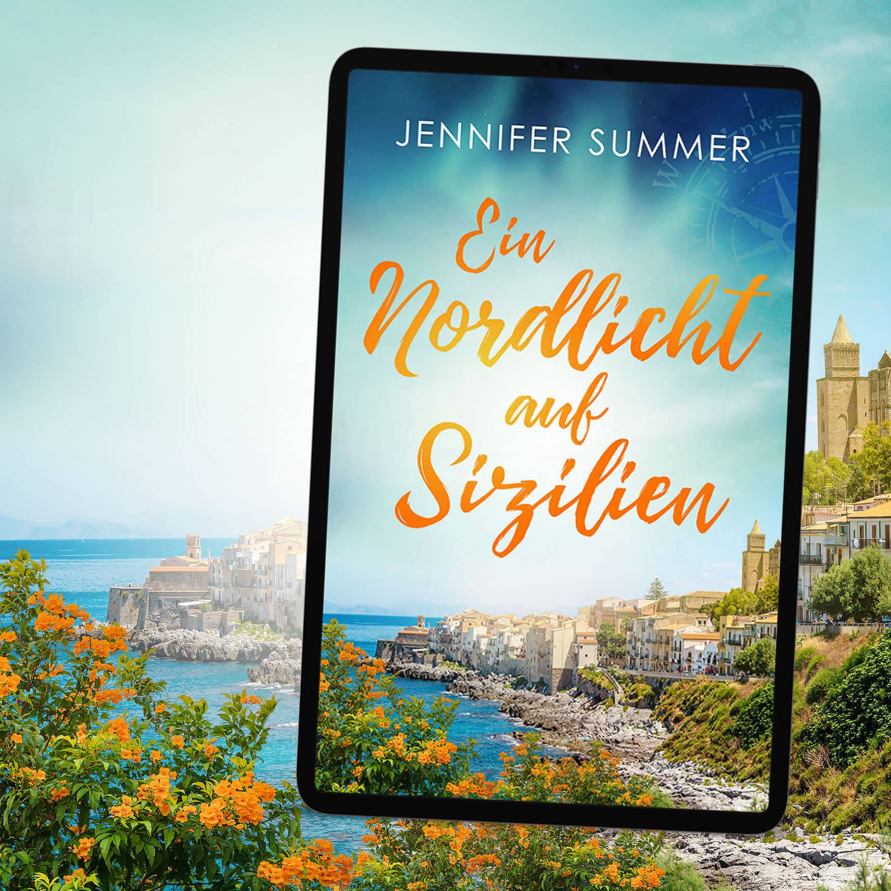 Buchcover ein Nordlicht auf Sizilien
