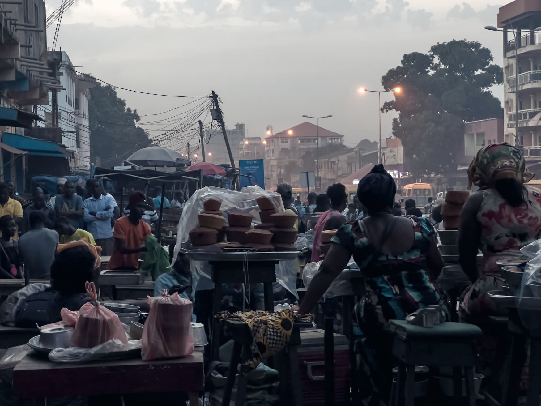 Bissau, die Hauptstadt Guinea-Bissaus