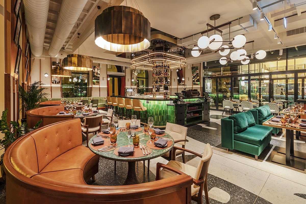 Restaurant im Hard Rock Hotel Budapest