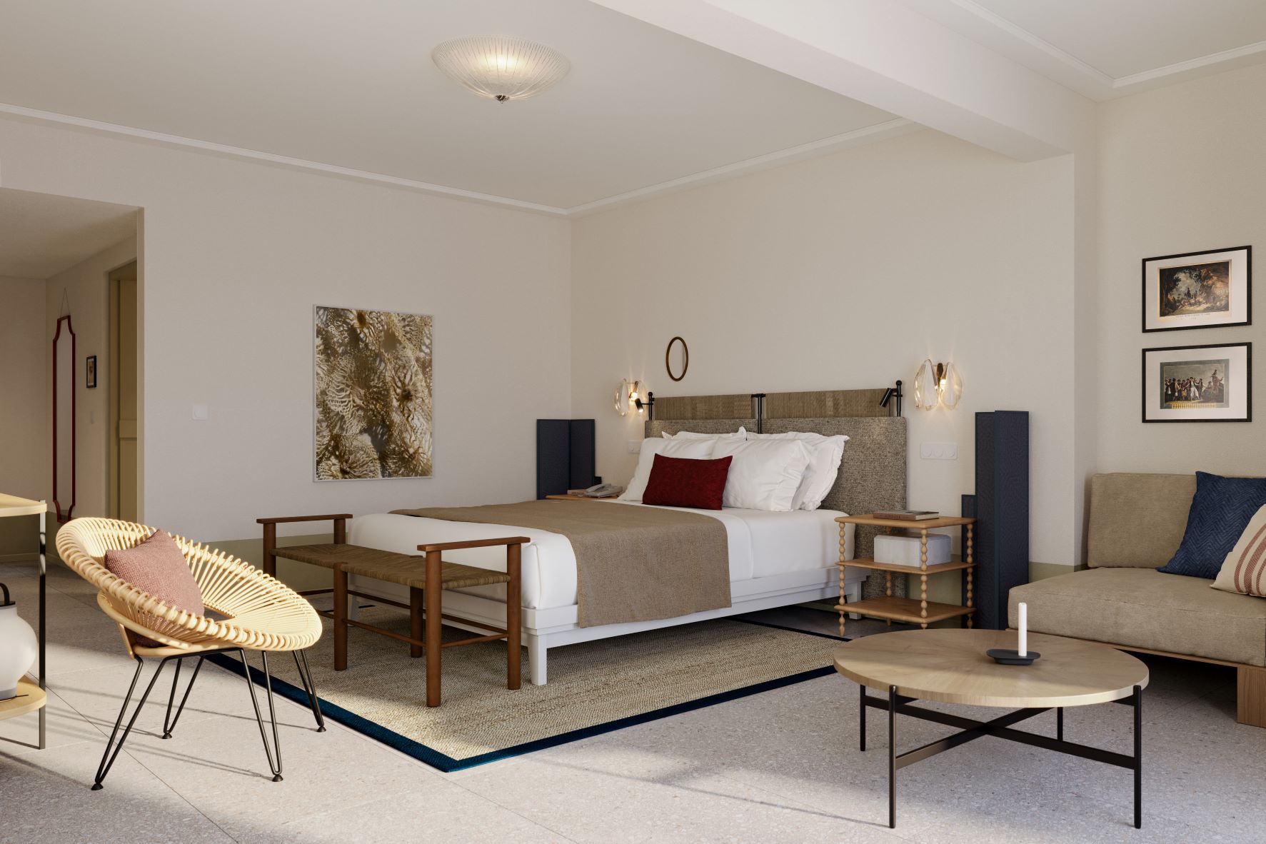 Suite im Kanava Hotel Cosme auf Paros