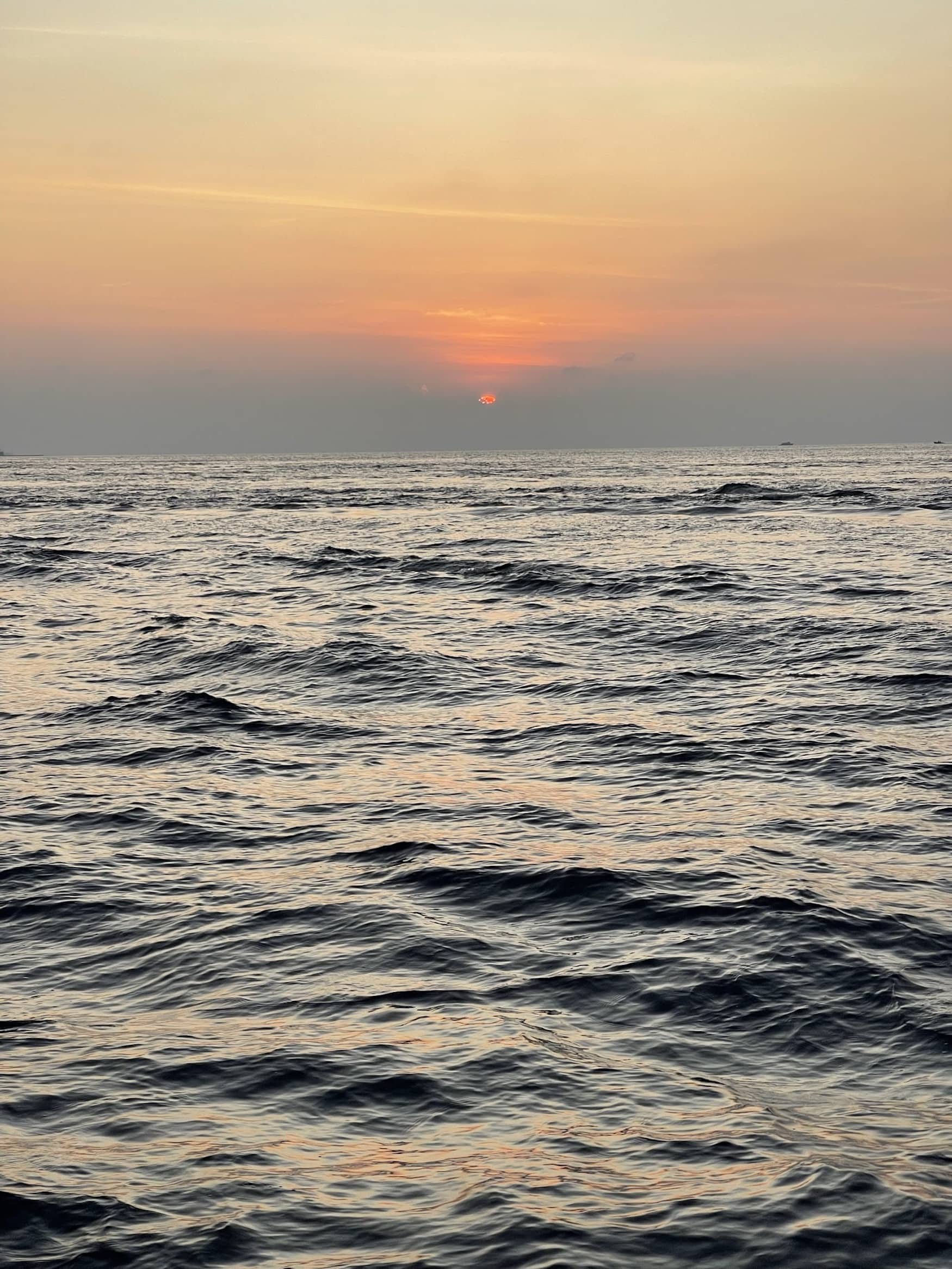 Sonnenuntergang auf den Malediven