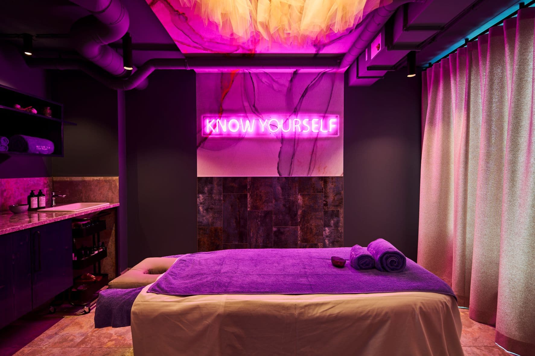 Massageraum im Spa des Urban Nature Hotel in St. Peter-Ording