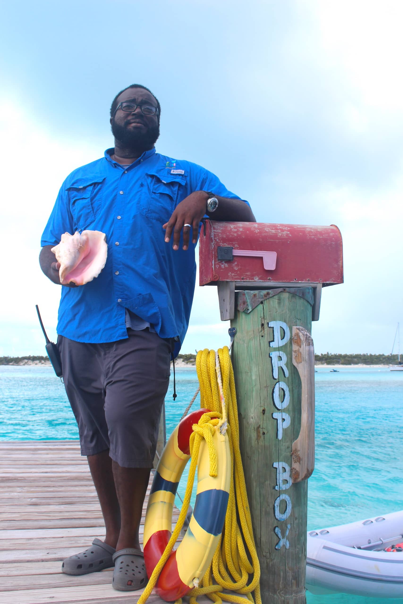 Ranger im Exuma Cays Land and Yea Park