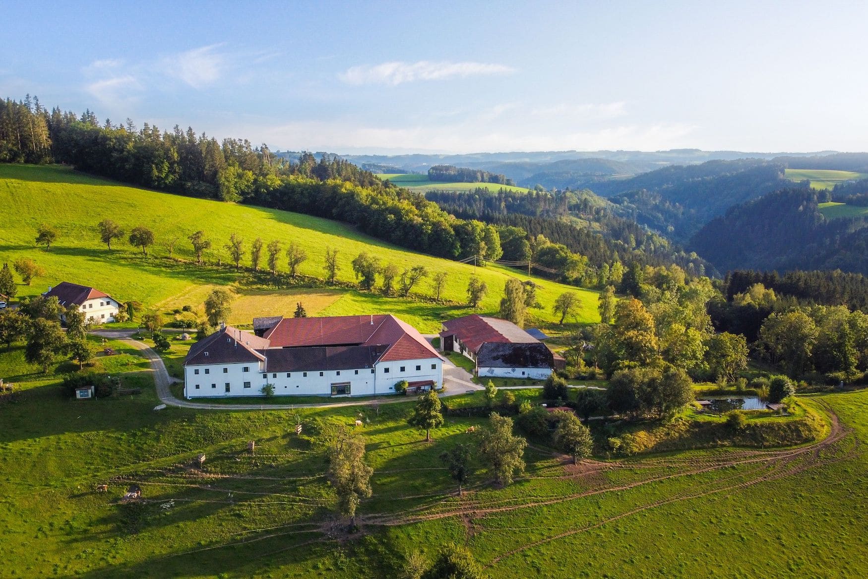 Das Kleebauer Hof Retreat Center im oberösterreichischen Mühlviertel ist besonders im Frühling ein Ort um Kraft zu tanken