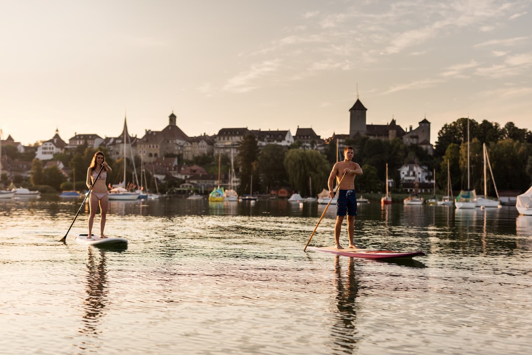 SUP auf dem Murtensee