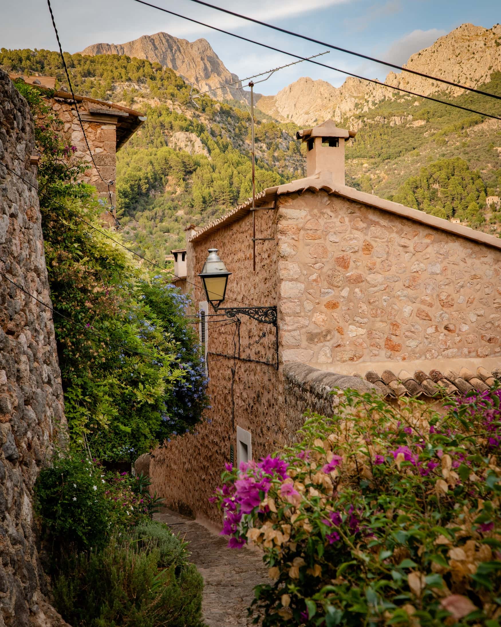 Finca auf Mallorca beim Wandern