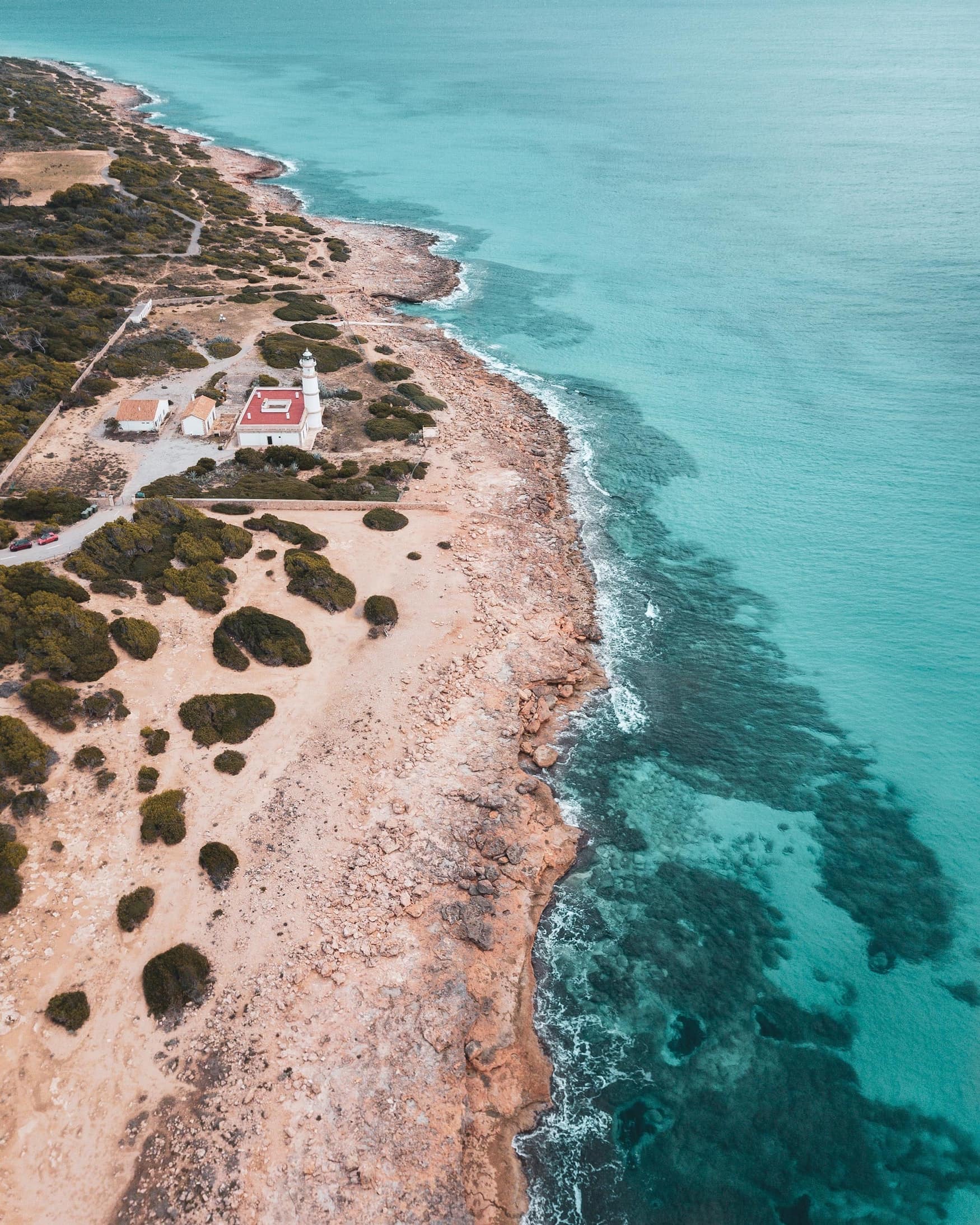 Leuchtturm am Südkap von Mallorca