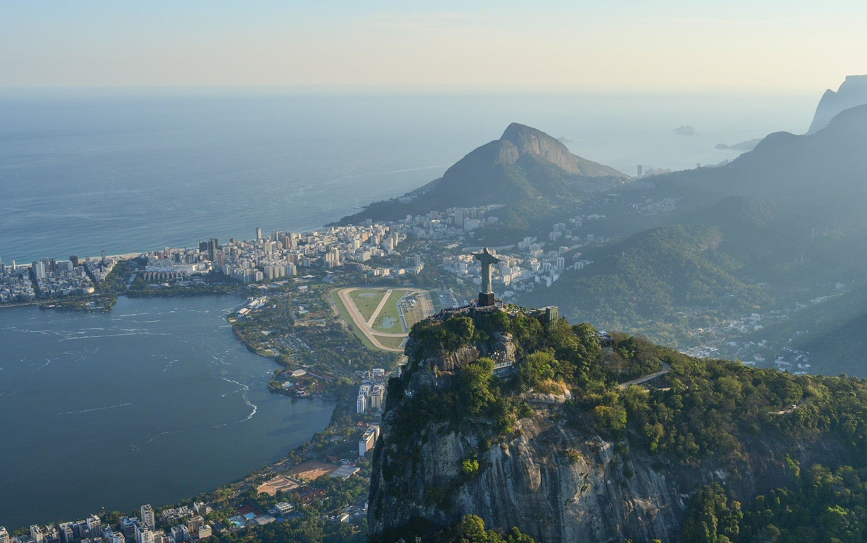 Statue in Rio de Janeiro, eins der Lieblingsreiseziele der Queen