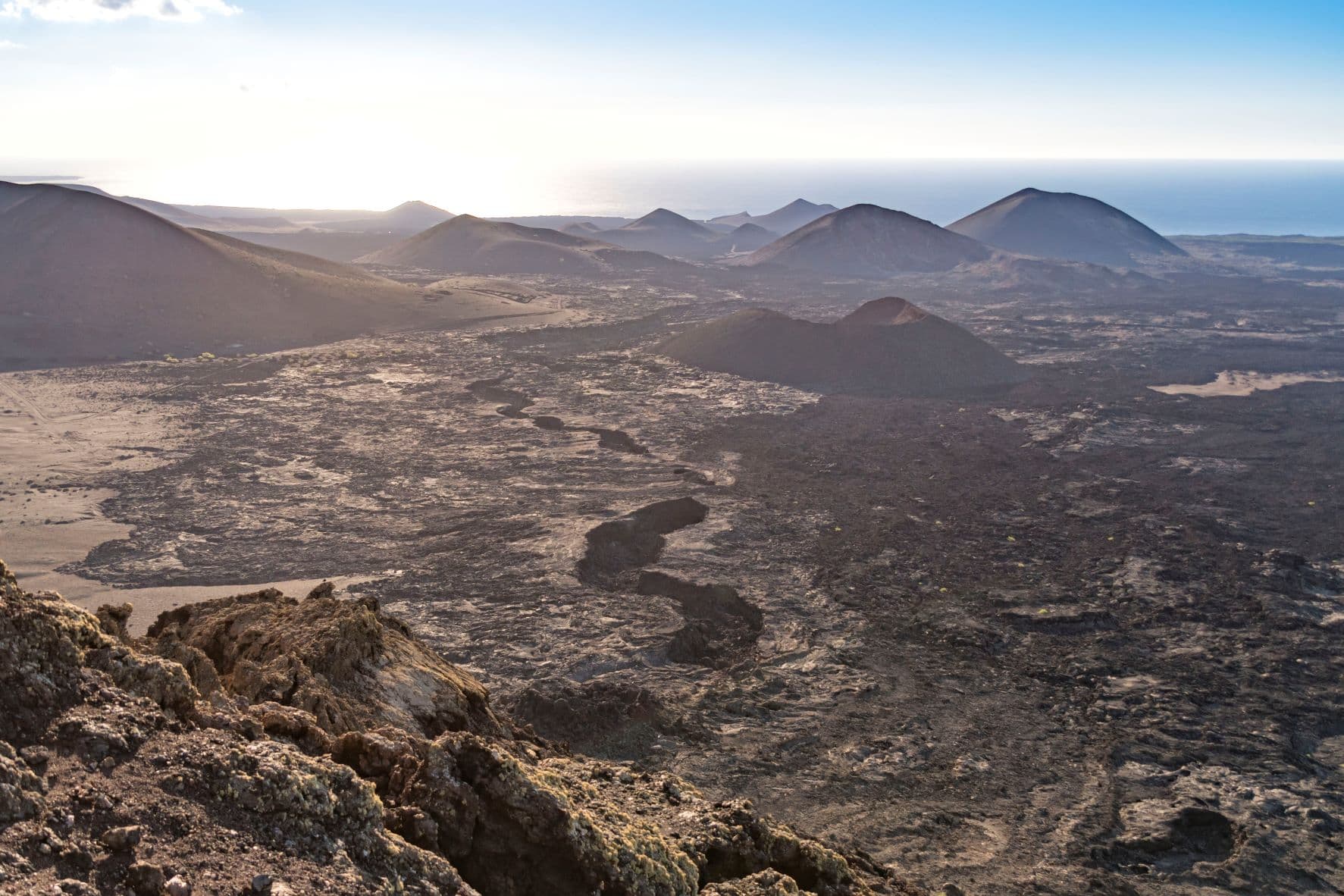 Timanfaya Nationalpark Lanzarote Panorama 