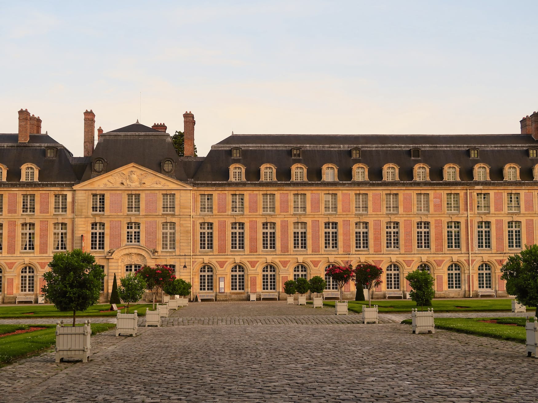 Château Fontainebleau bei Paris