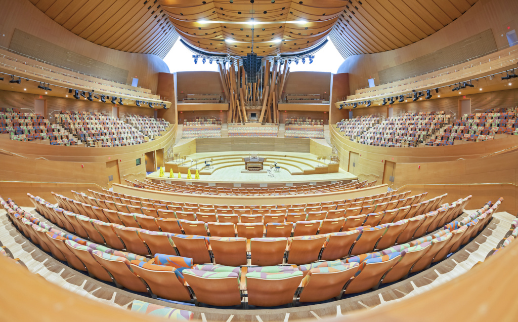 Walt Disney Concert Hall Innenansicht