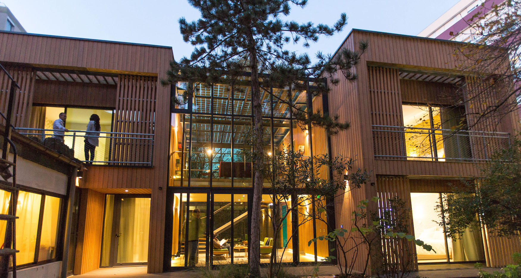 Nachhaltiges Hotel in Paris: Eden Lodge Paris